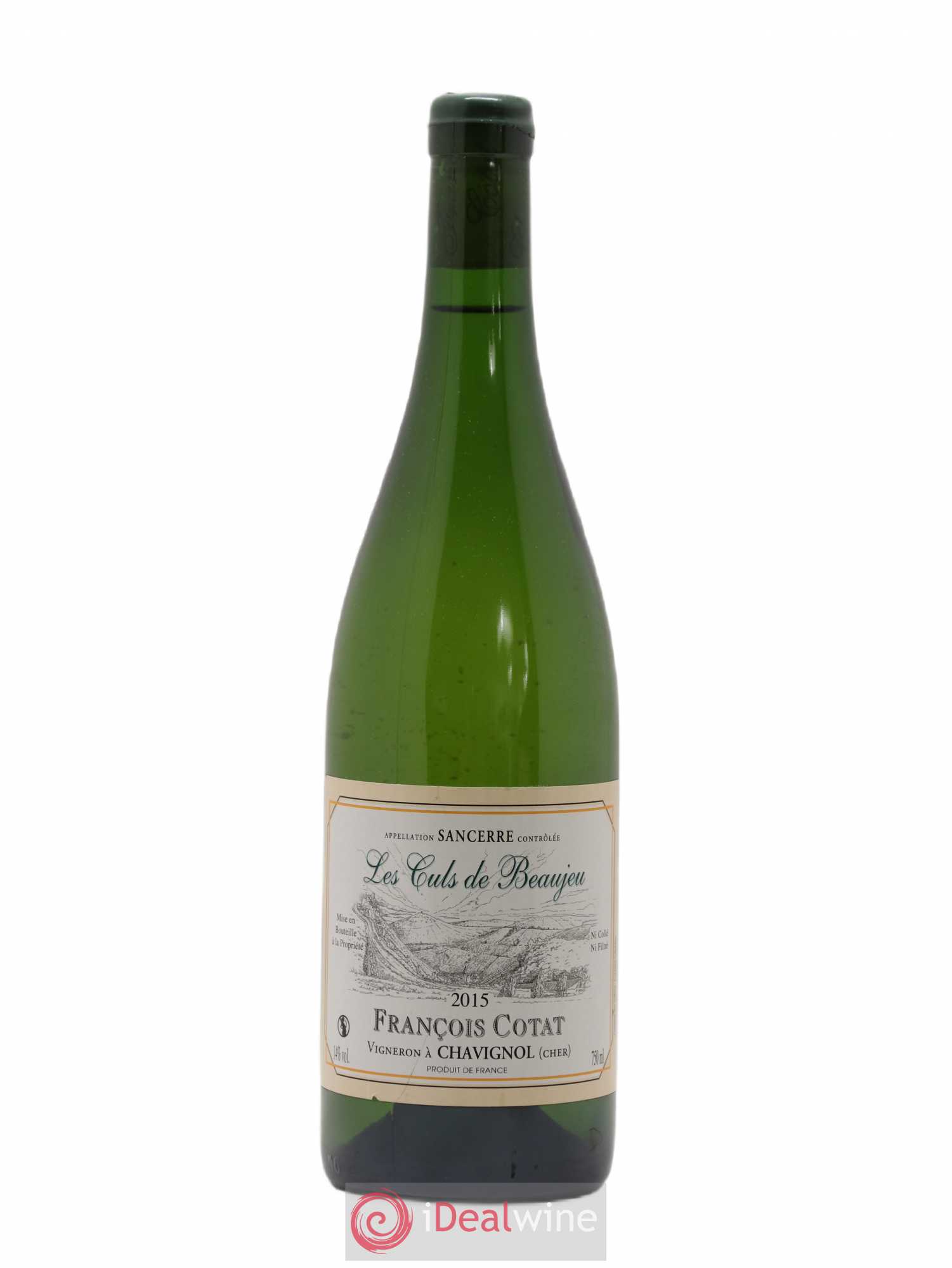 Sancerre Les Culs de Beaujeu François Cotat 2015 - Lot de 1 bouteille - 0
