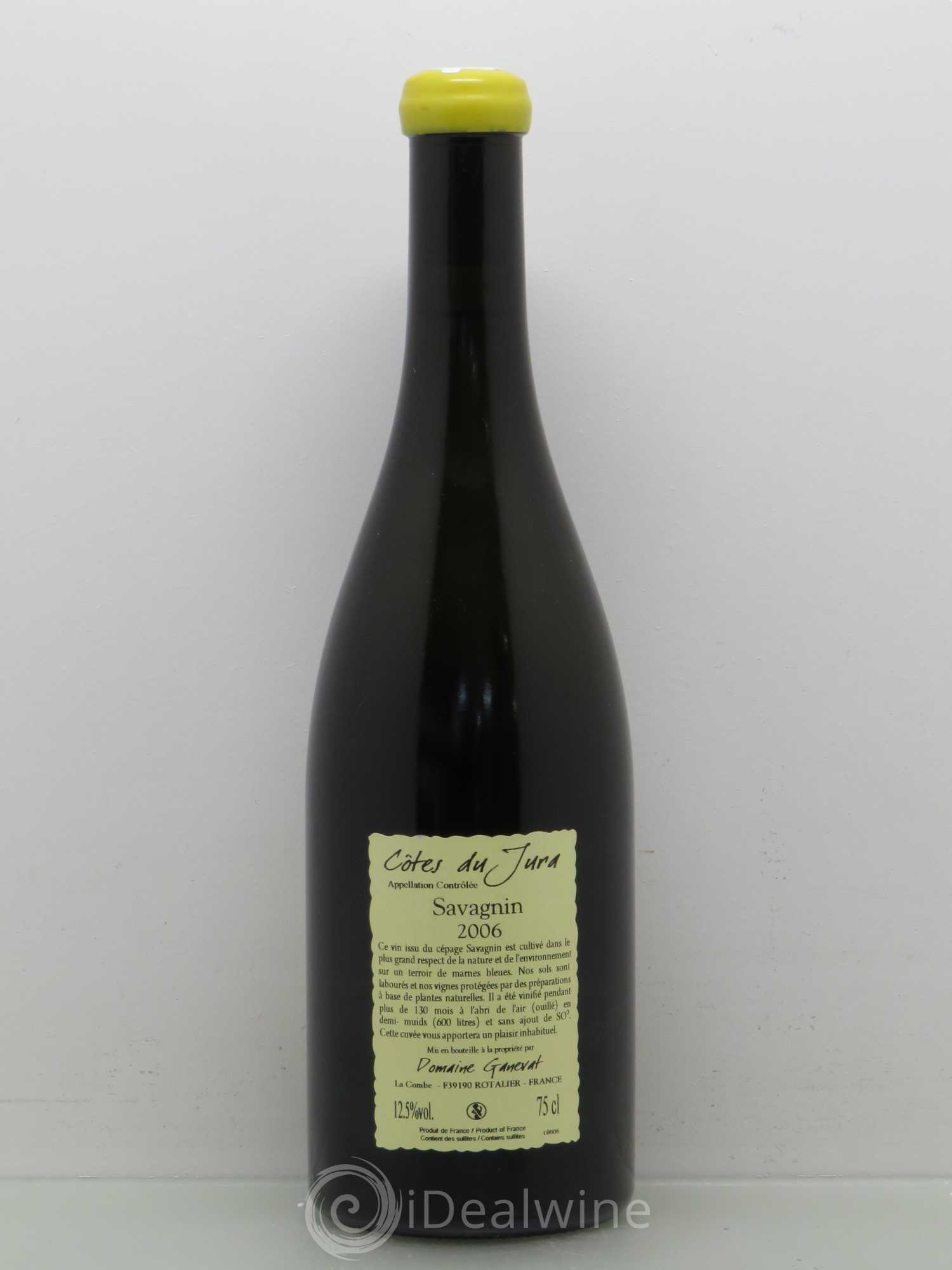 Côtes du Jura Les Vignes de mon Père Jean-François Ganevat (Domaine) 2006 - Lot de 1 bouteille - 1