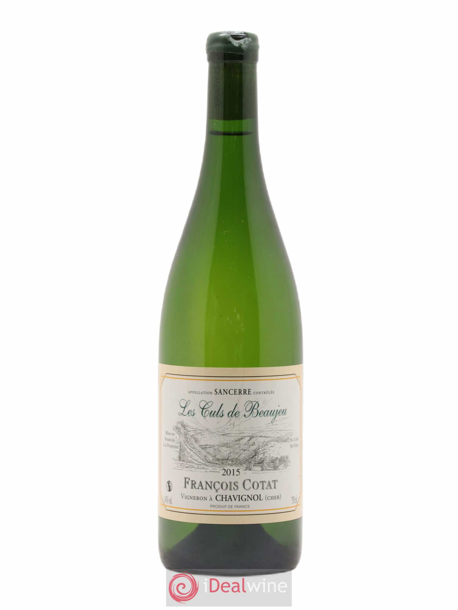Sancerre Les Culs de Beaujeu François Cotat 2015 - Lot de 1 bouteille - 0