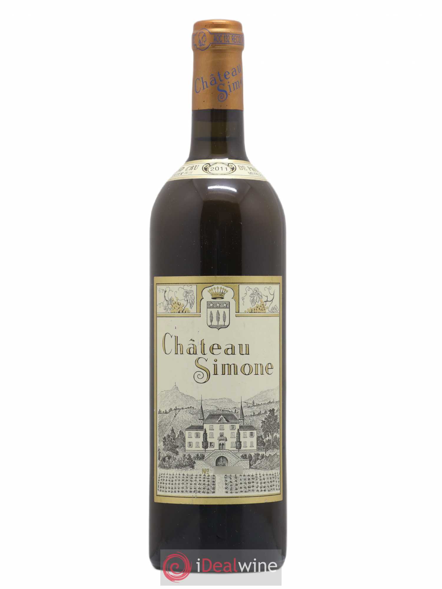 Palette Château Simone Famille Rougier 2011 - Posten von 1 Flasche - 0