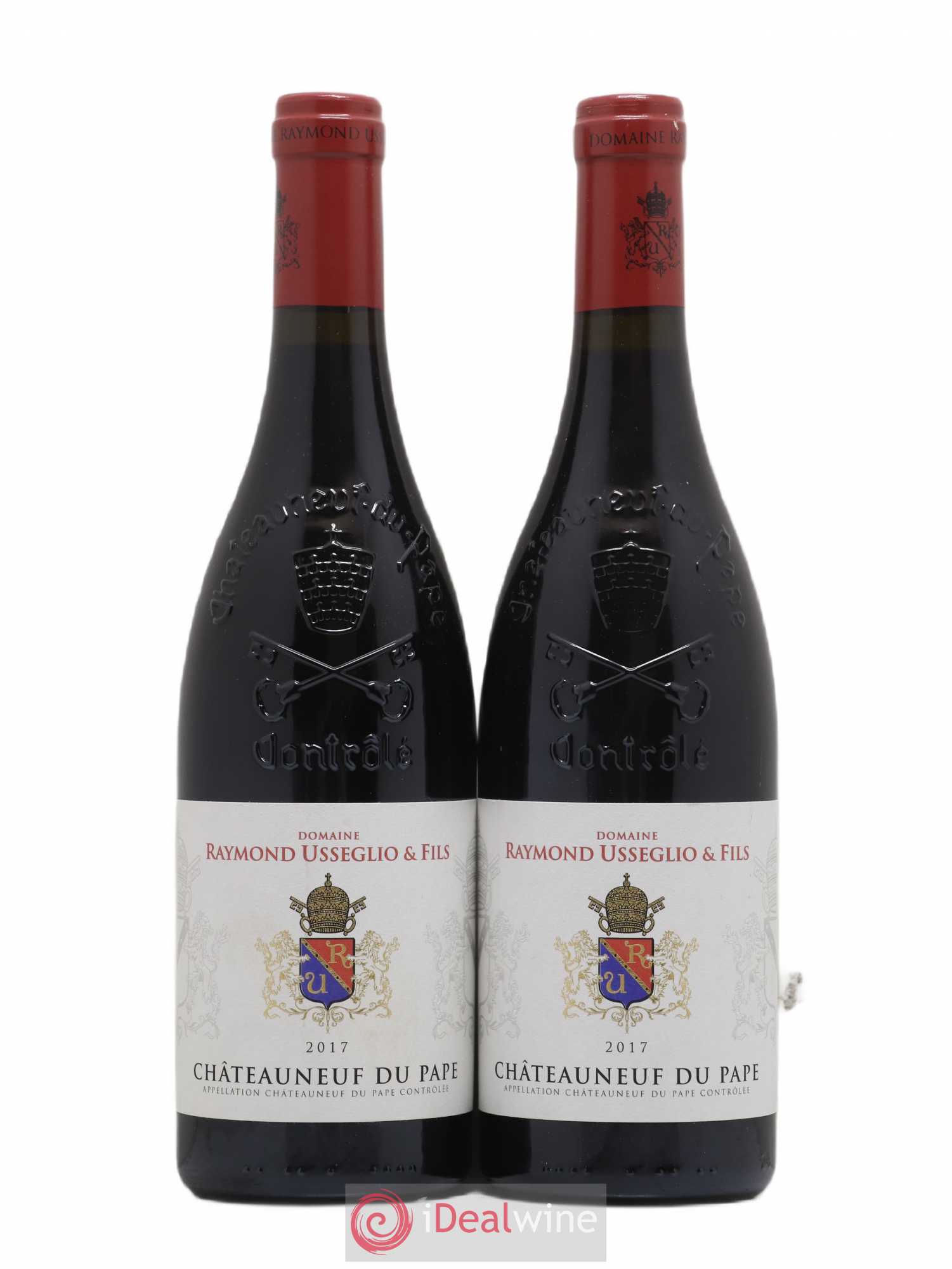 Châteauneuf-du-Pape Raymond Usseglio & Fils (Domaine) 2017 - Lot de 2 bouteilles - 0