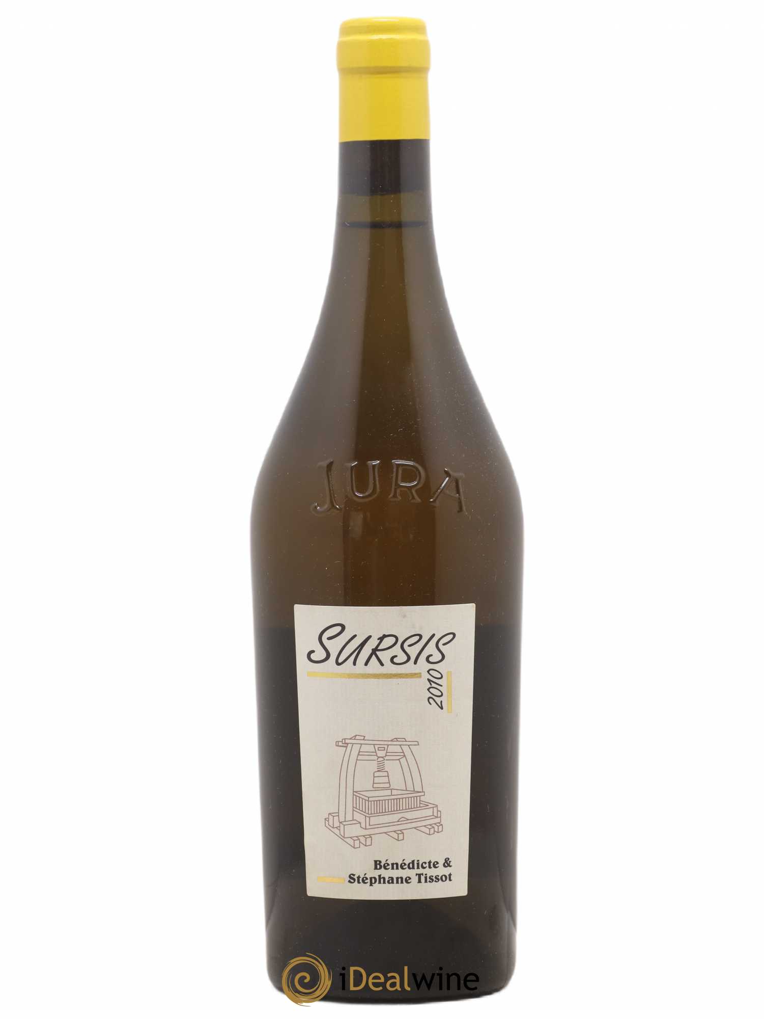 Côtes du Jura Sursis Bénédicte et Stéphane Tissot 2010 - Lot de 1 bouteille - 0