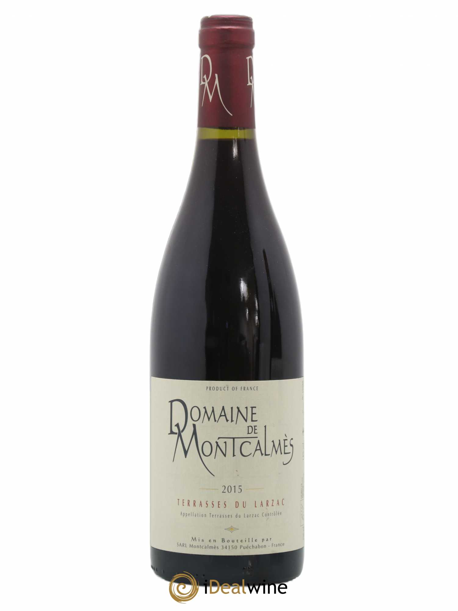 Terrasses du Larzac Domaine de Montcalmès Frédéric Pourtalié 2015 - Lot de 1 bouteille - 0