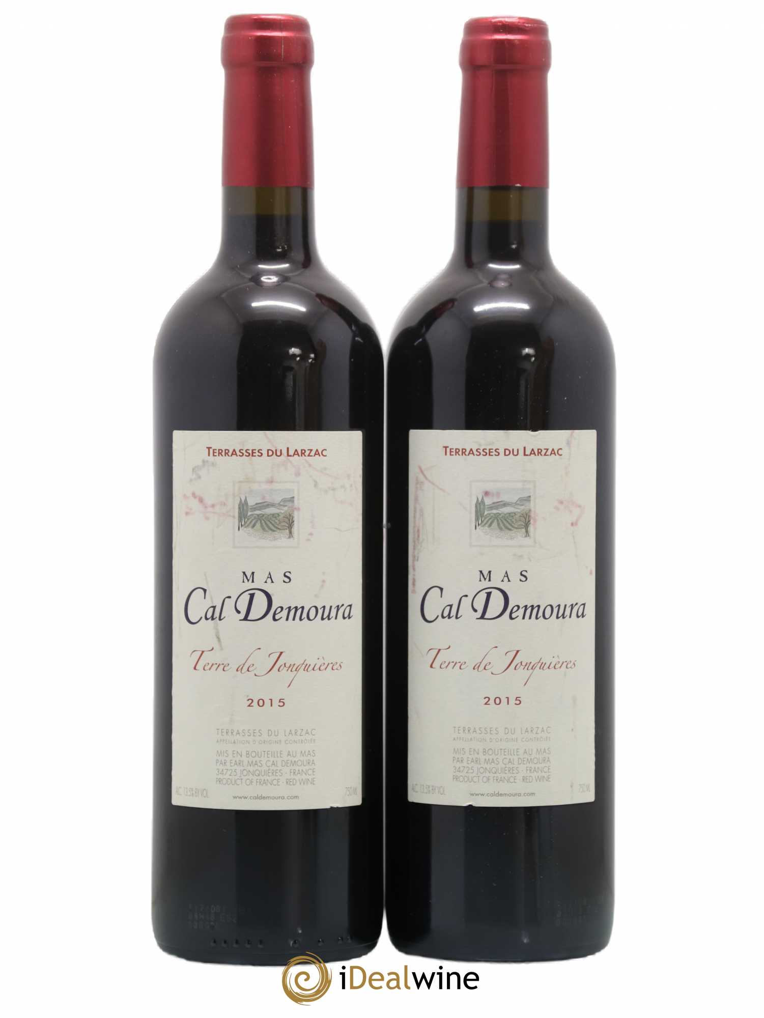 Terrasses du Larzac Terre de Jonquières Mas Cal Demoura 2015 - Lot de 2 bouteilles - 0