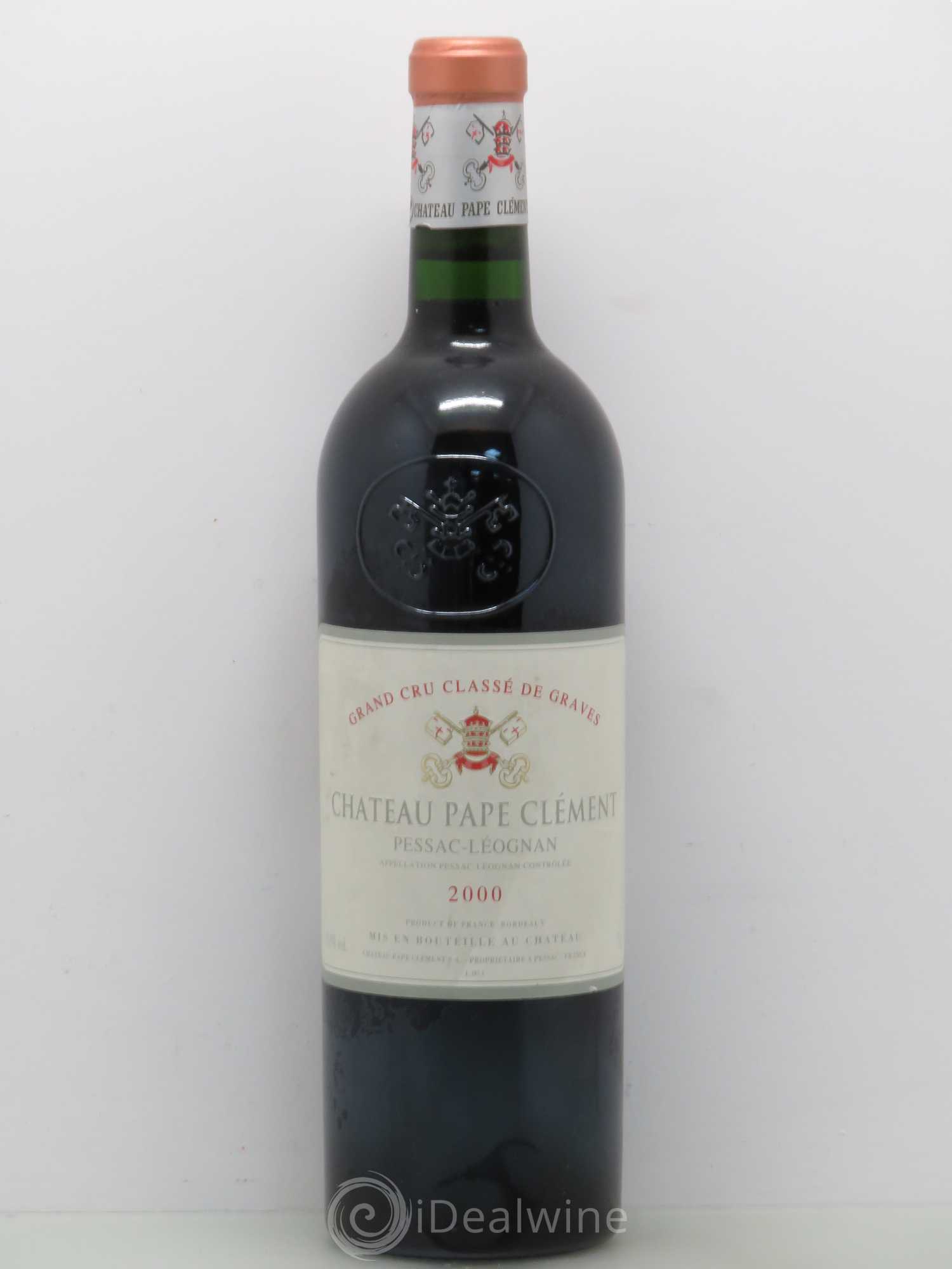 Château Pape Clément Cru Classé de Graves 2000 - Lot de 1 bouteille - 0