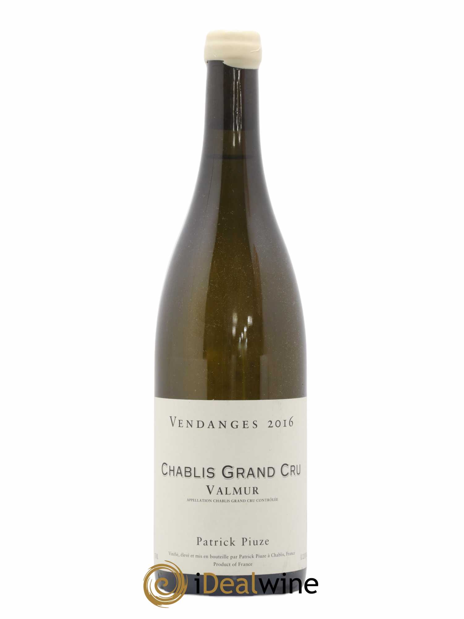Chablis Grand Cru Valmur Patrick Piuze (Domaine) 2016 - Lot de 1 bouteille - 0