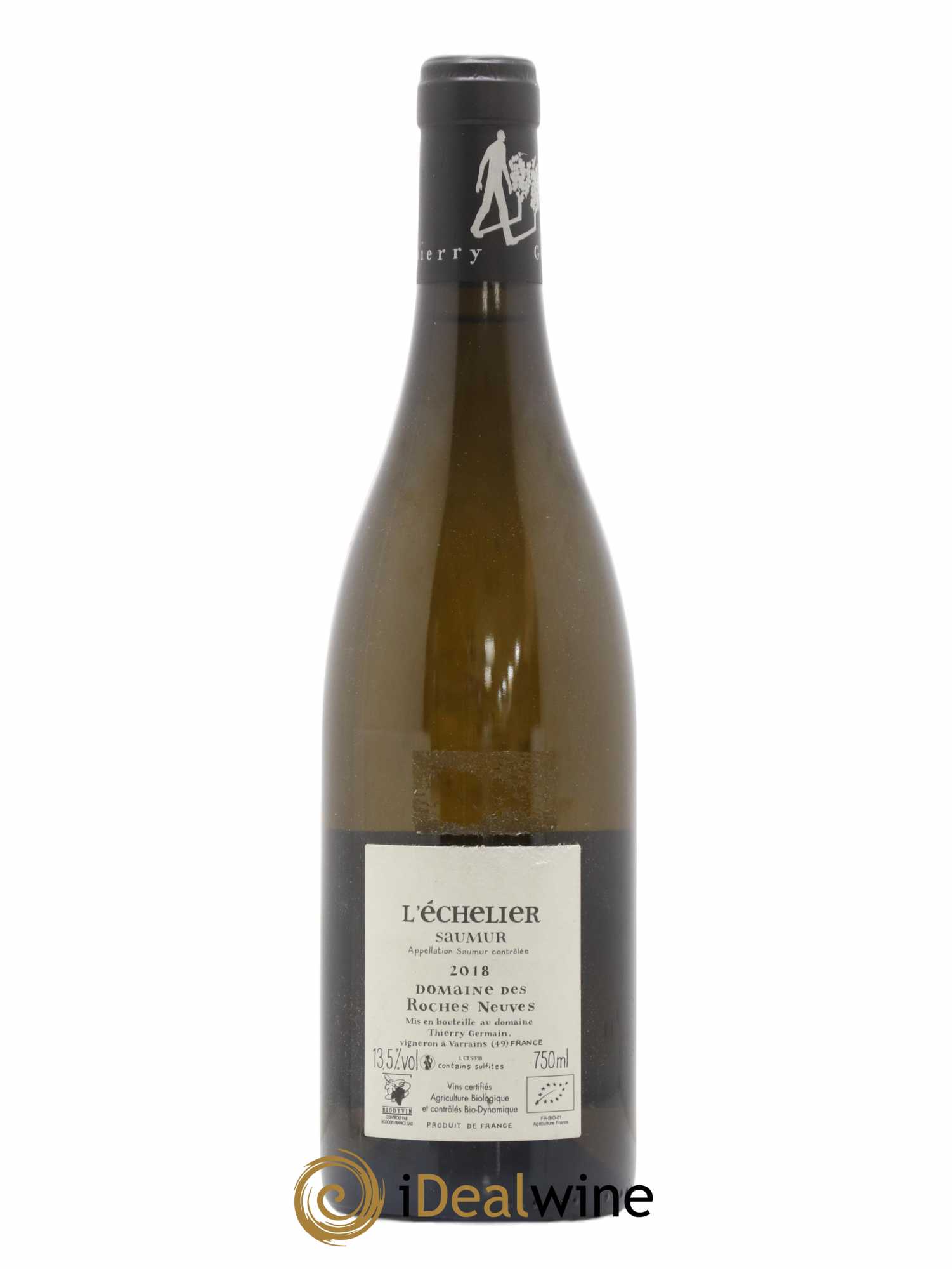 Saumur l'Echelier Domaine des Roches Neuves - Thierry Germain 2018 - Lot de 1 bouteille - 1