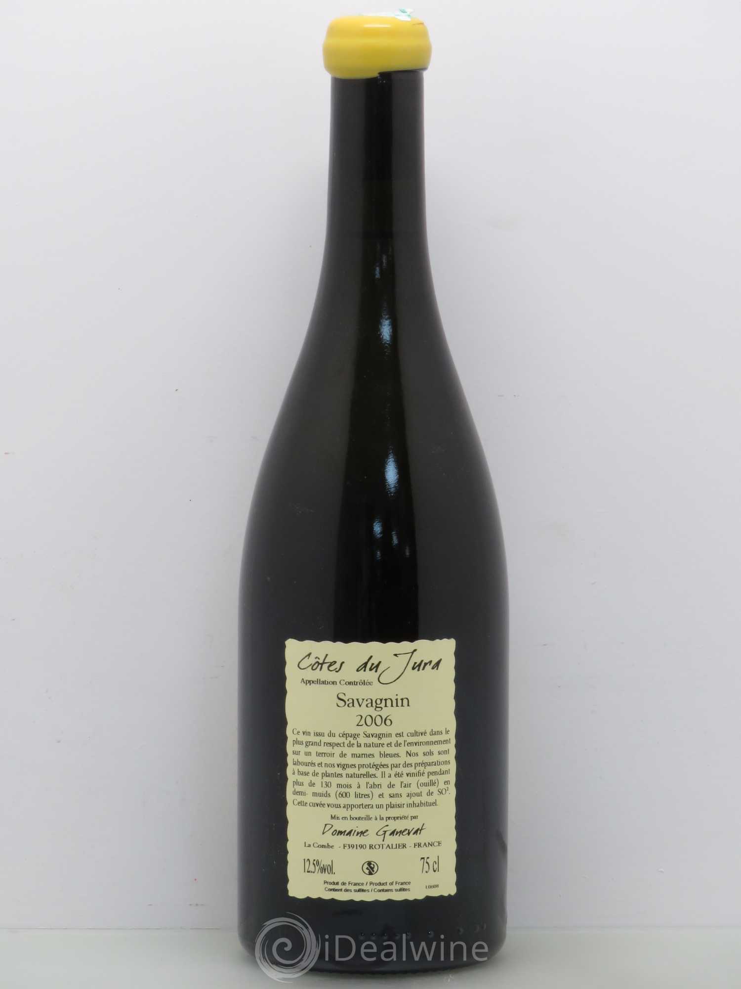Côtes du Jura Les Vignes de mon Père Jean-François Ganevat (Domaine) 2006 - Lot de 1 bouteille - 1