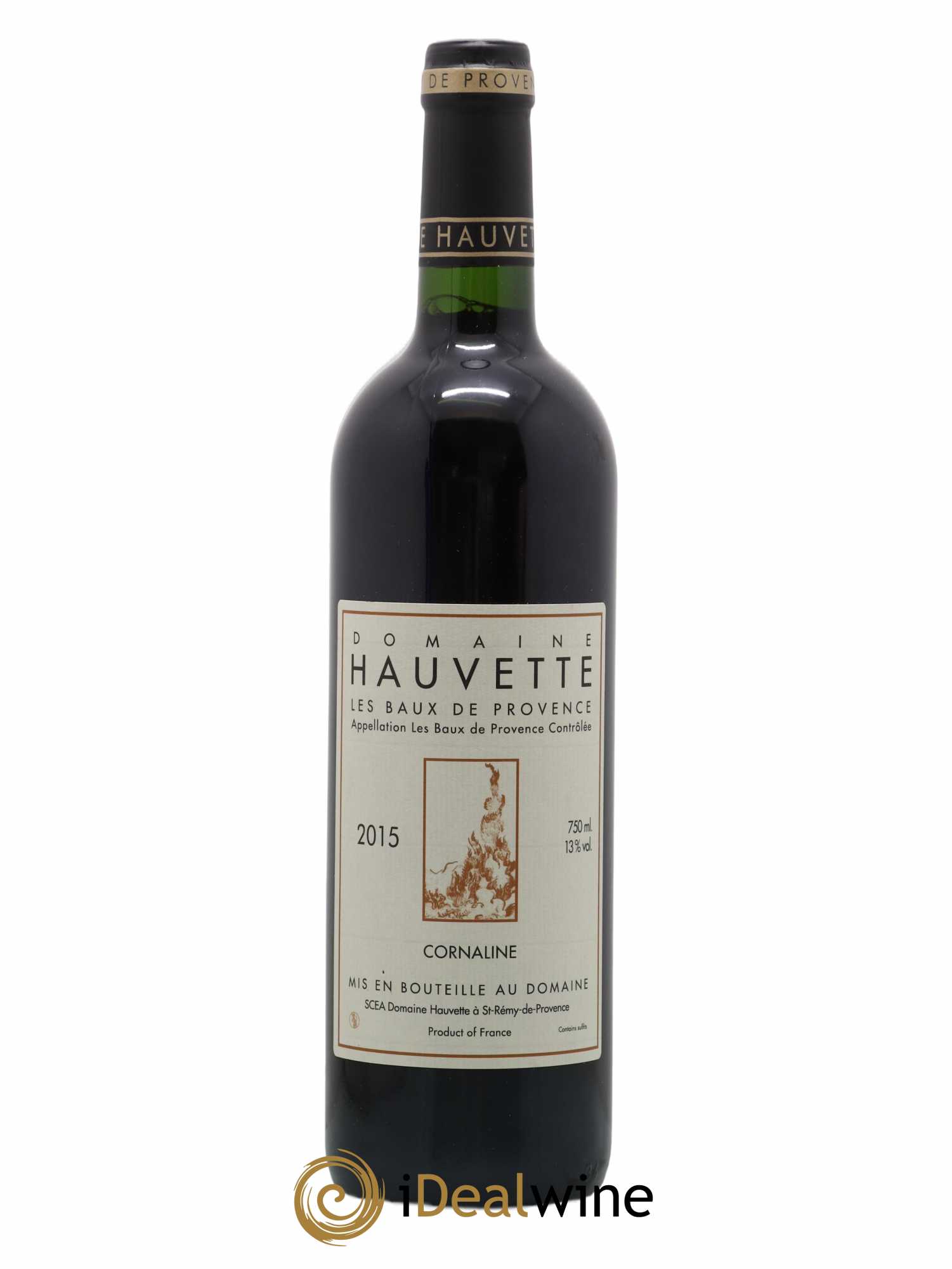 Baux de Provence Cornaline Hauvette (Domaine) 2015 - Lot de 1 bouteille - 0