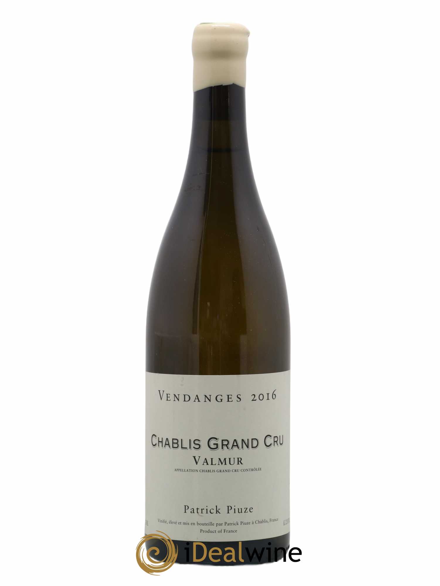 Chablis Grand Cru Valmur Patrick Piuze (Domaine) 2016 - Lot de 1 bouteille - 0