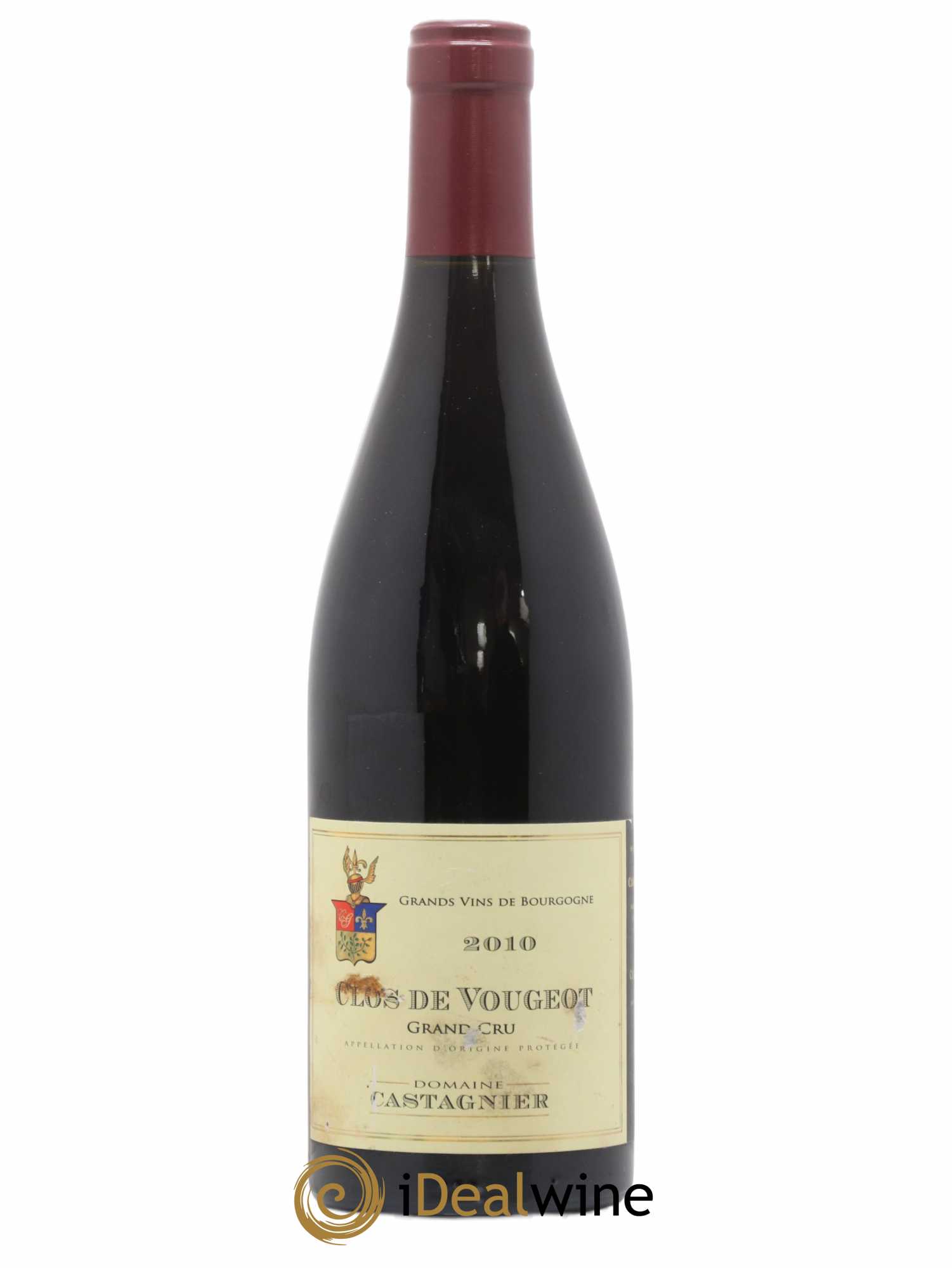 Clos de Vougeot Grand Cru Castagnier (Domaine) 2010 - Lot de 1 bouteille - 0