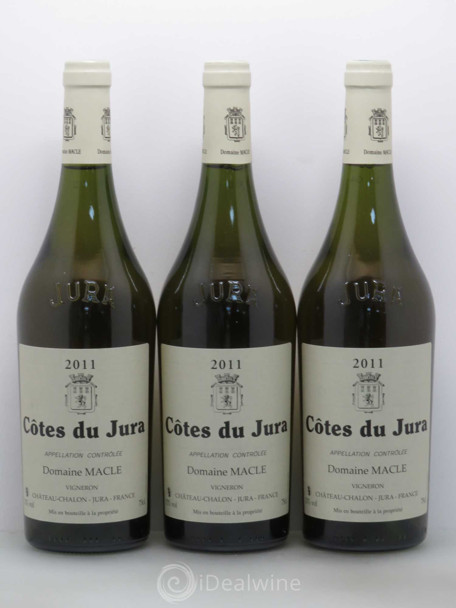 Côtes du Jura Jean Macle 2011 - Lot de 3 bouteilles - 0