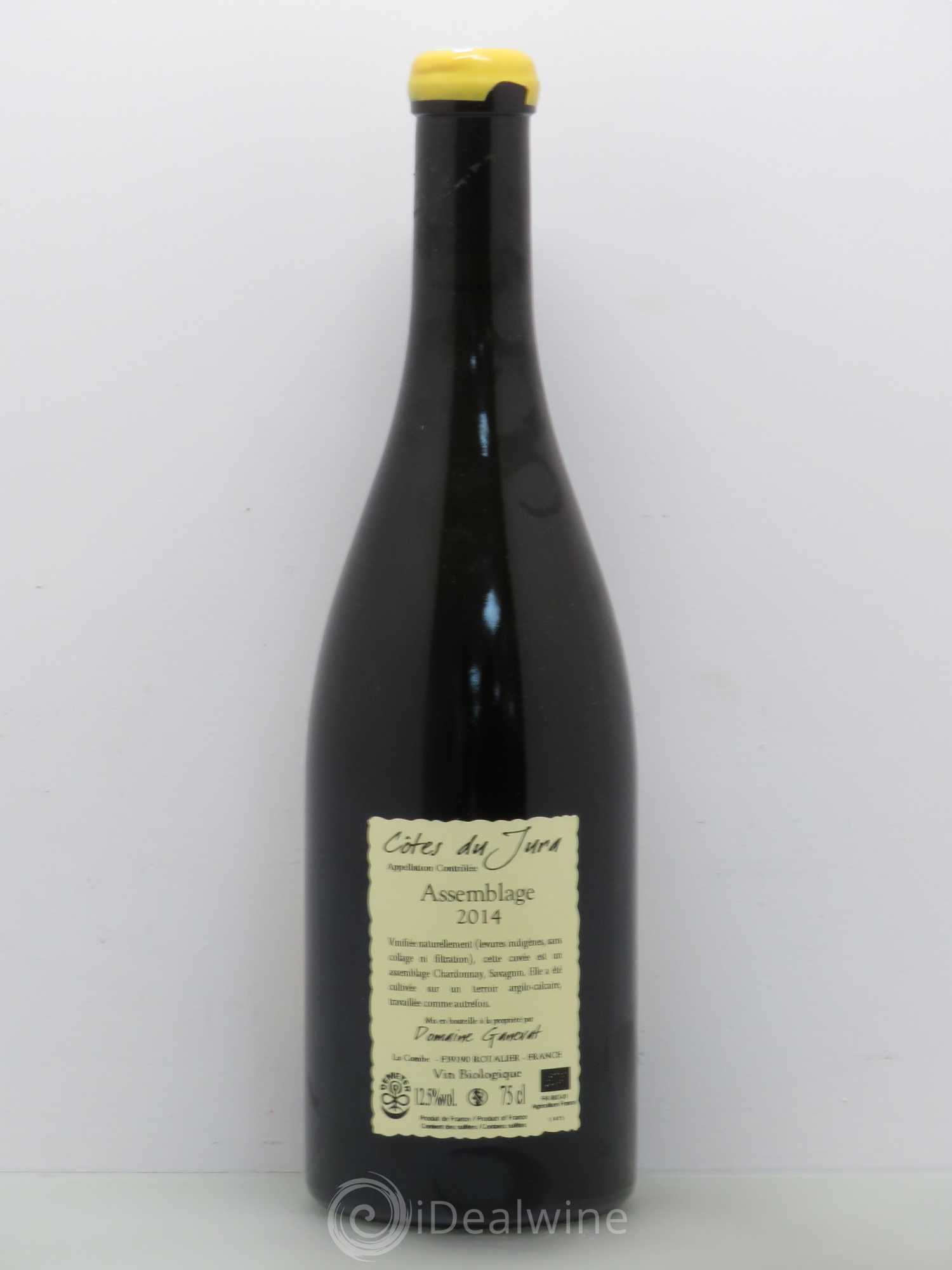 Côtes du Jura Cuvée Orégane Jean-François Ganevat (Domaine) 2014 - Lot de 1 bouteille - 1