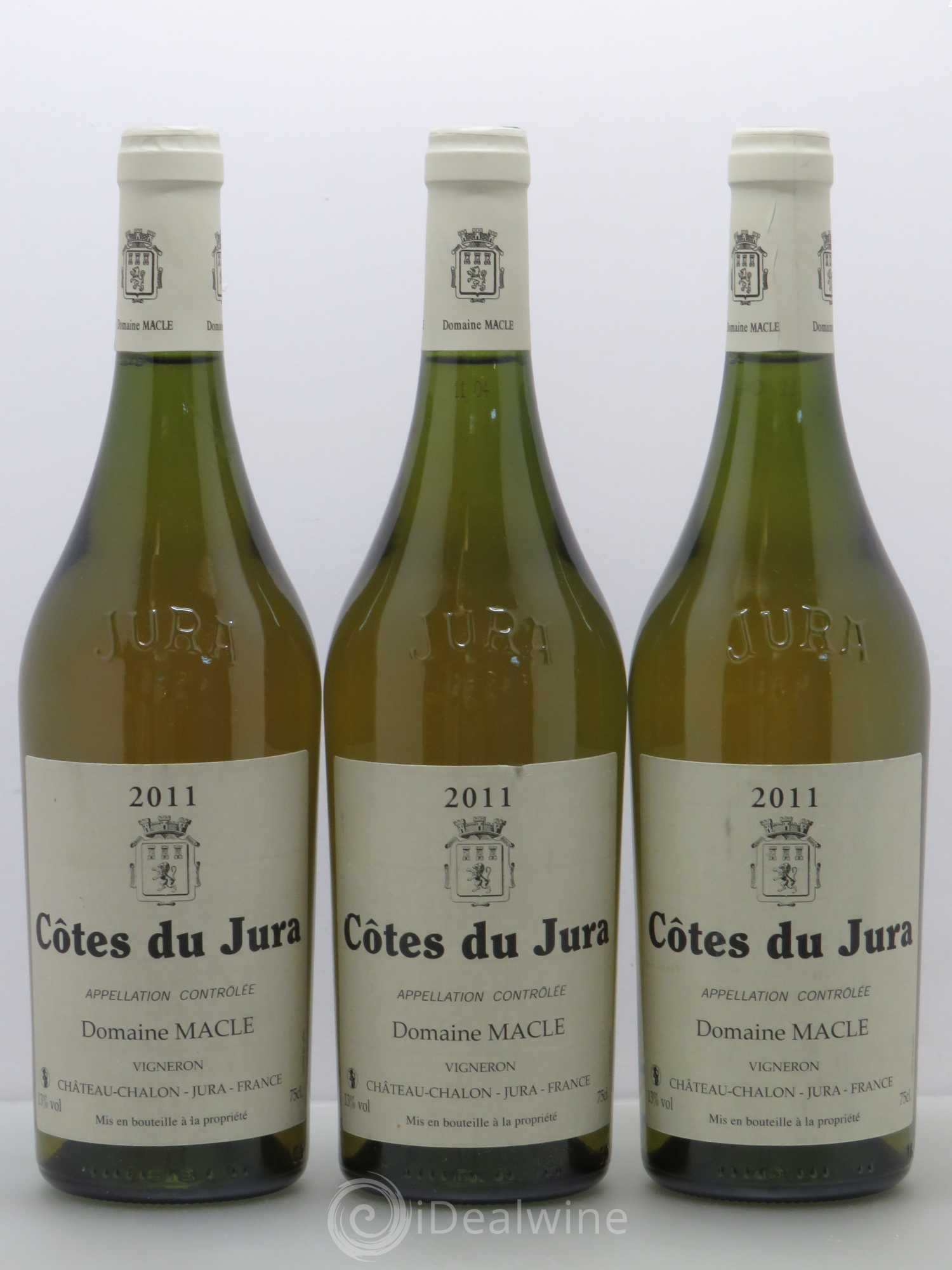 Côtes du Jura Jean Macle 2011 - Lot de 3 bouteilles - 0