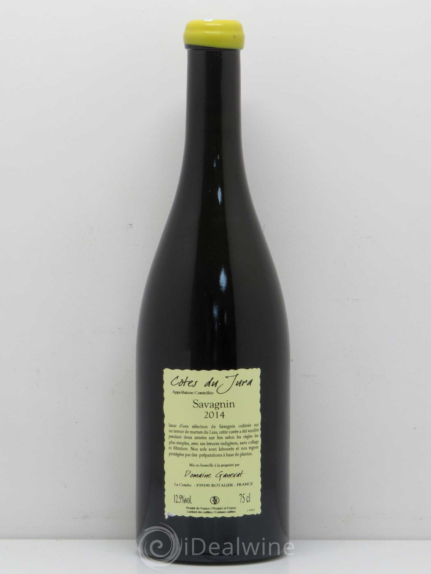 Côtes du Jura Sous la Roche Jean-François Ganevat (Domaine) 2014 - Lot de 1 bouteille - 1