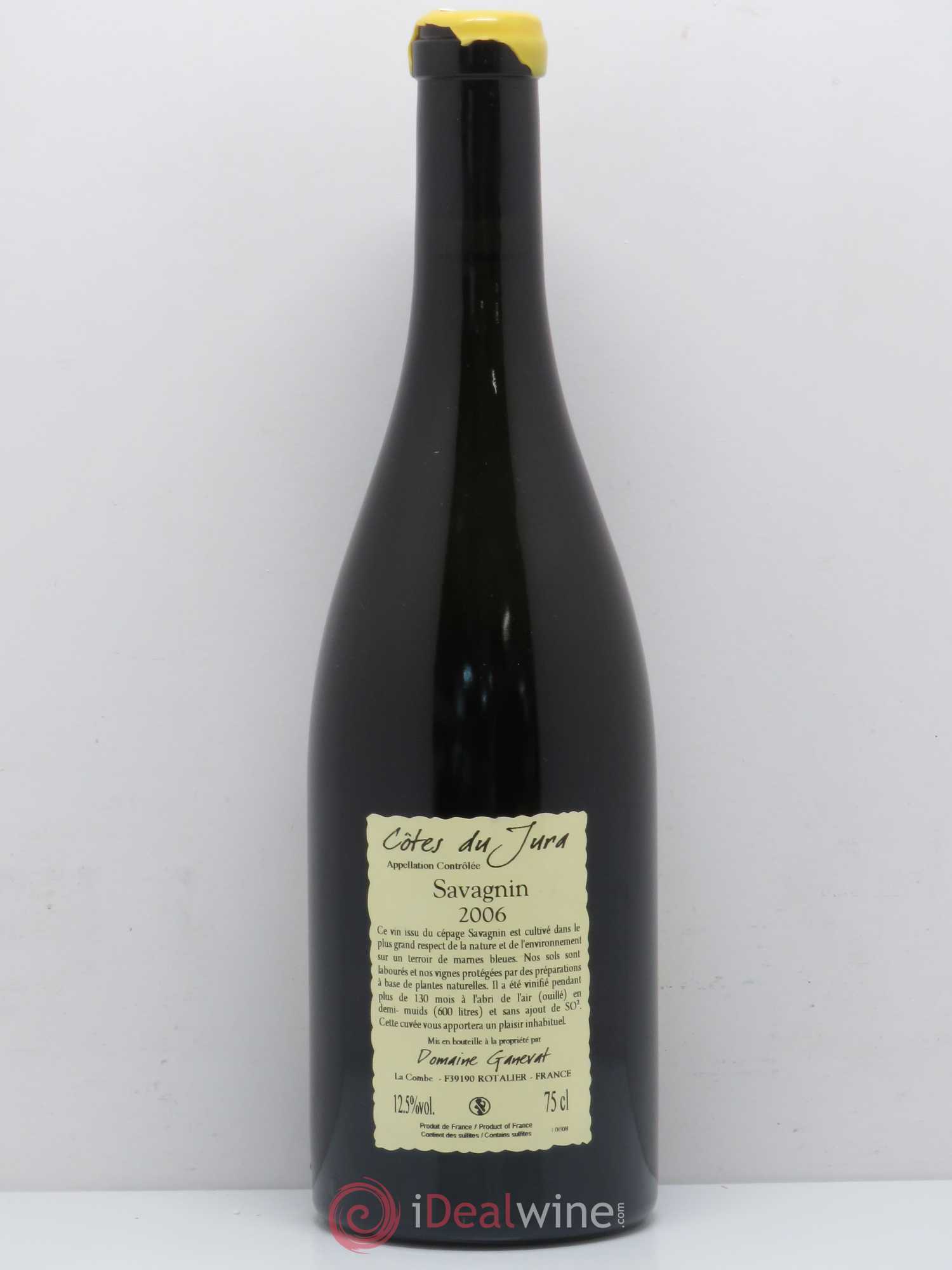 Côtes du Jura Les Vignes de mon Père Jean-François Ganevat (Domaine) 2006 - Lot de 1 bouteille - 1