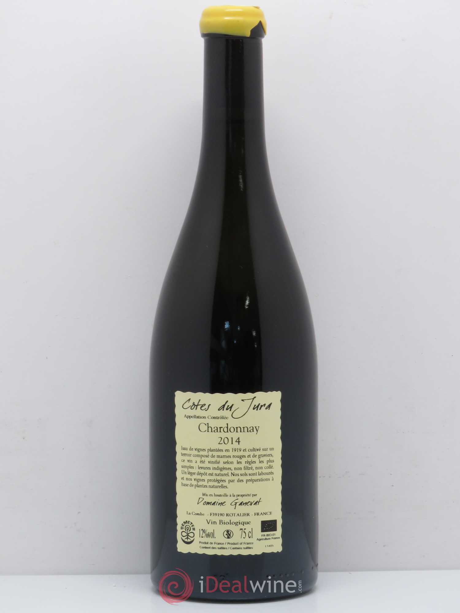 Côtes du Jura Les Grands Teppes Vieilles Vignes Jean-François Ganevat (Domaine) 2014 - Lot de 1 bouteille - 1
