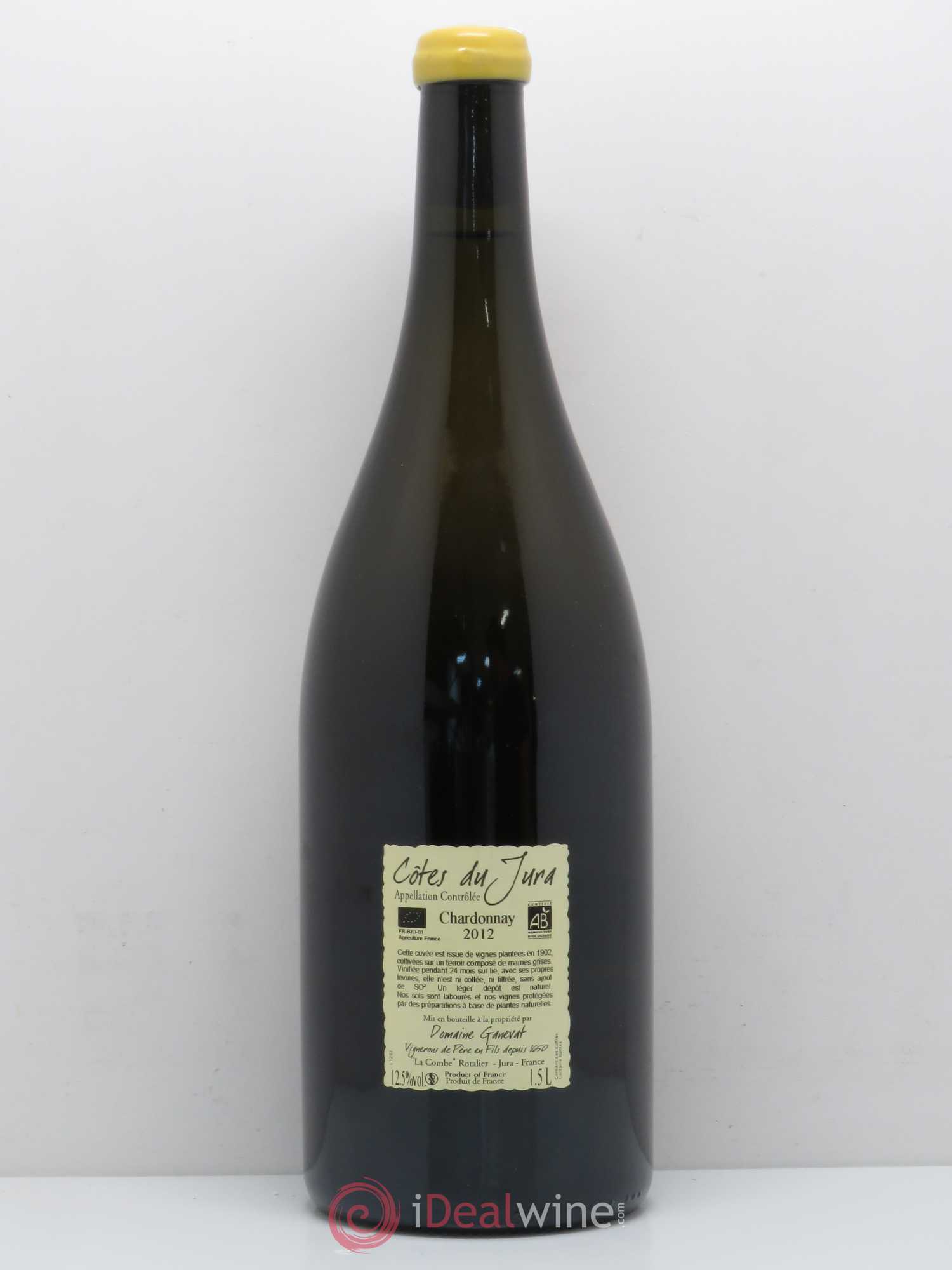 Côtes du Jura Les Chalasses Vieilles Vignes Jean-François Ganevat (Domaine) 2012 - Lot de 1 magnum - 1