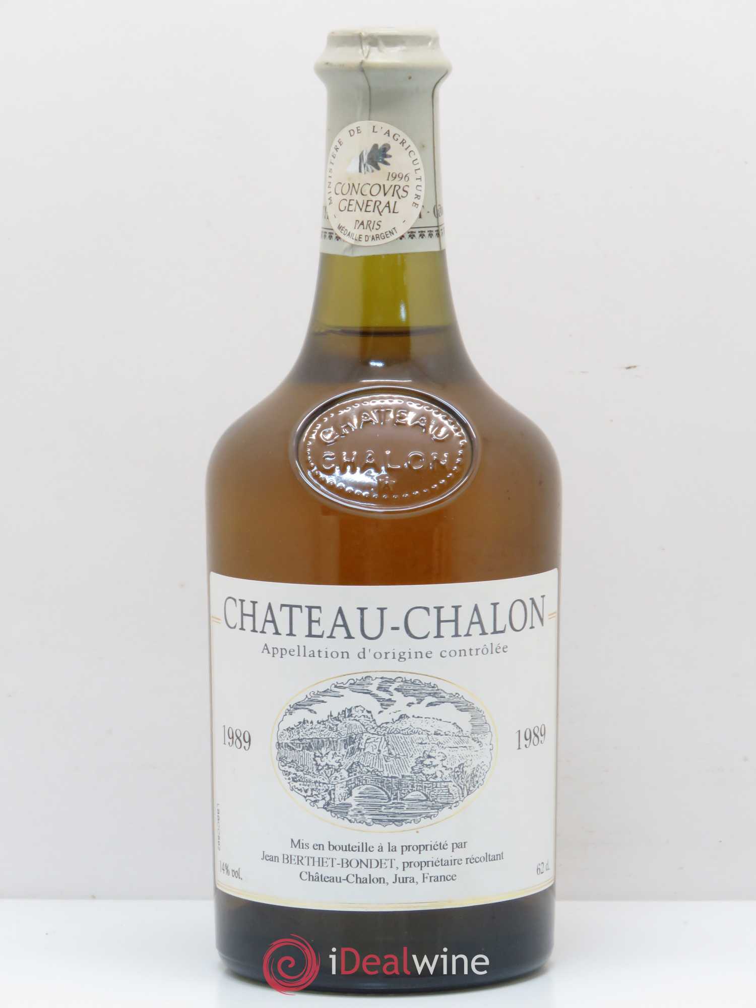 Château-Chalon Berthet-Bondet 1989 - Lot de 1 bouteille - 0