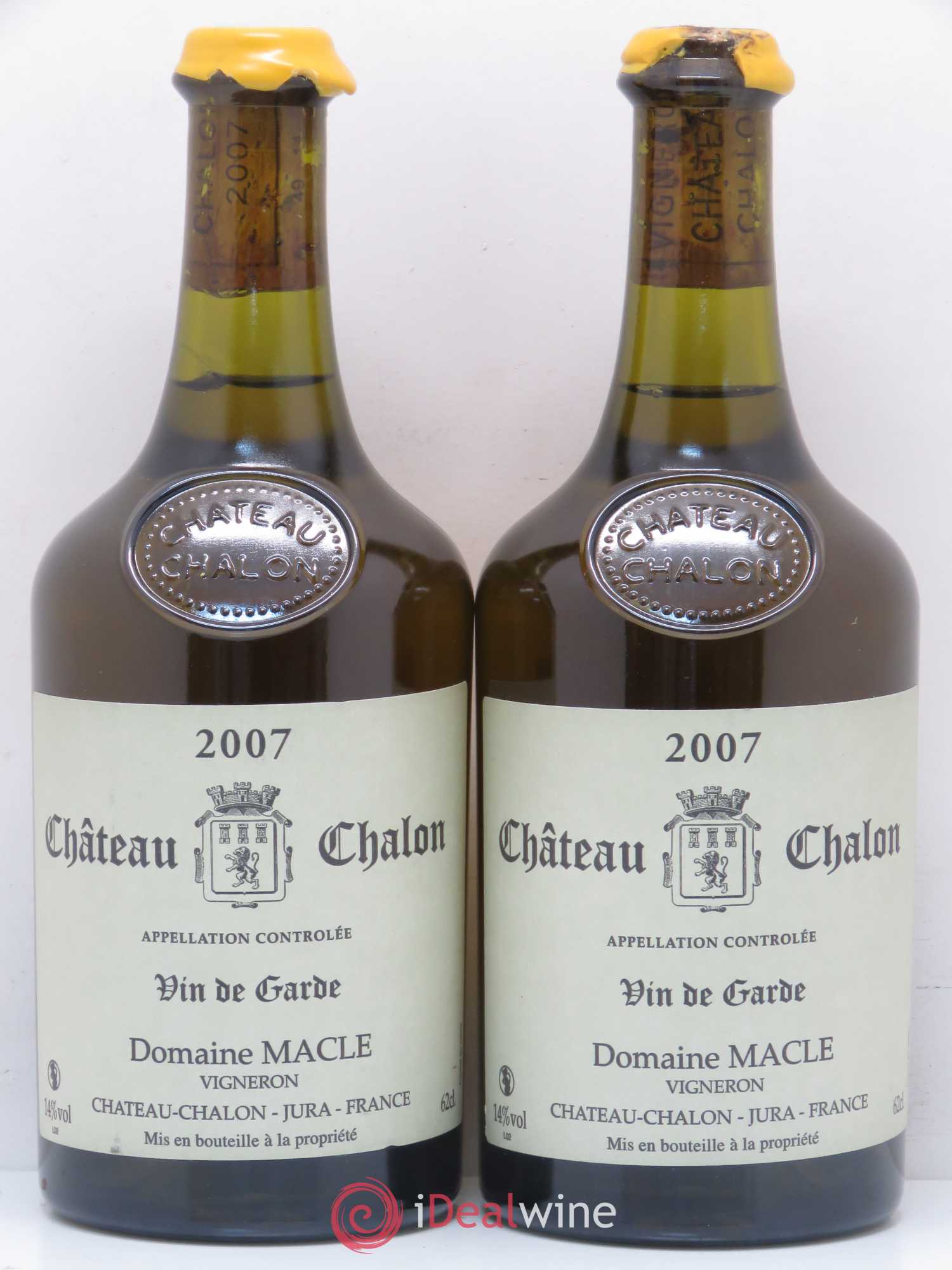 Château-Chalon Jean Macle 2007 - Lot de 2 bouteilles - 0