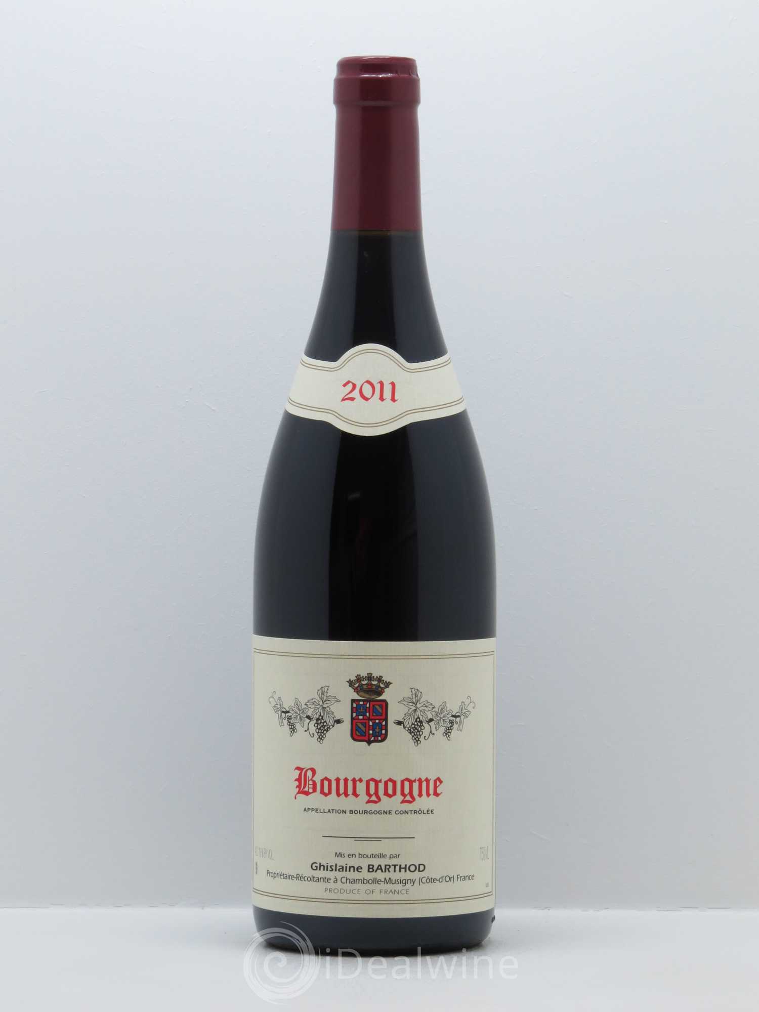 Bourgogne Ghislaine Barthod 2011 - Lot de 1 bouteille - 0