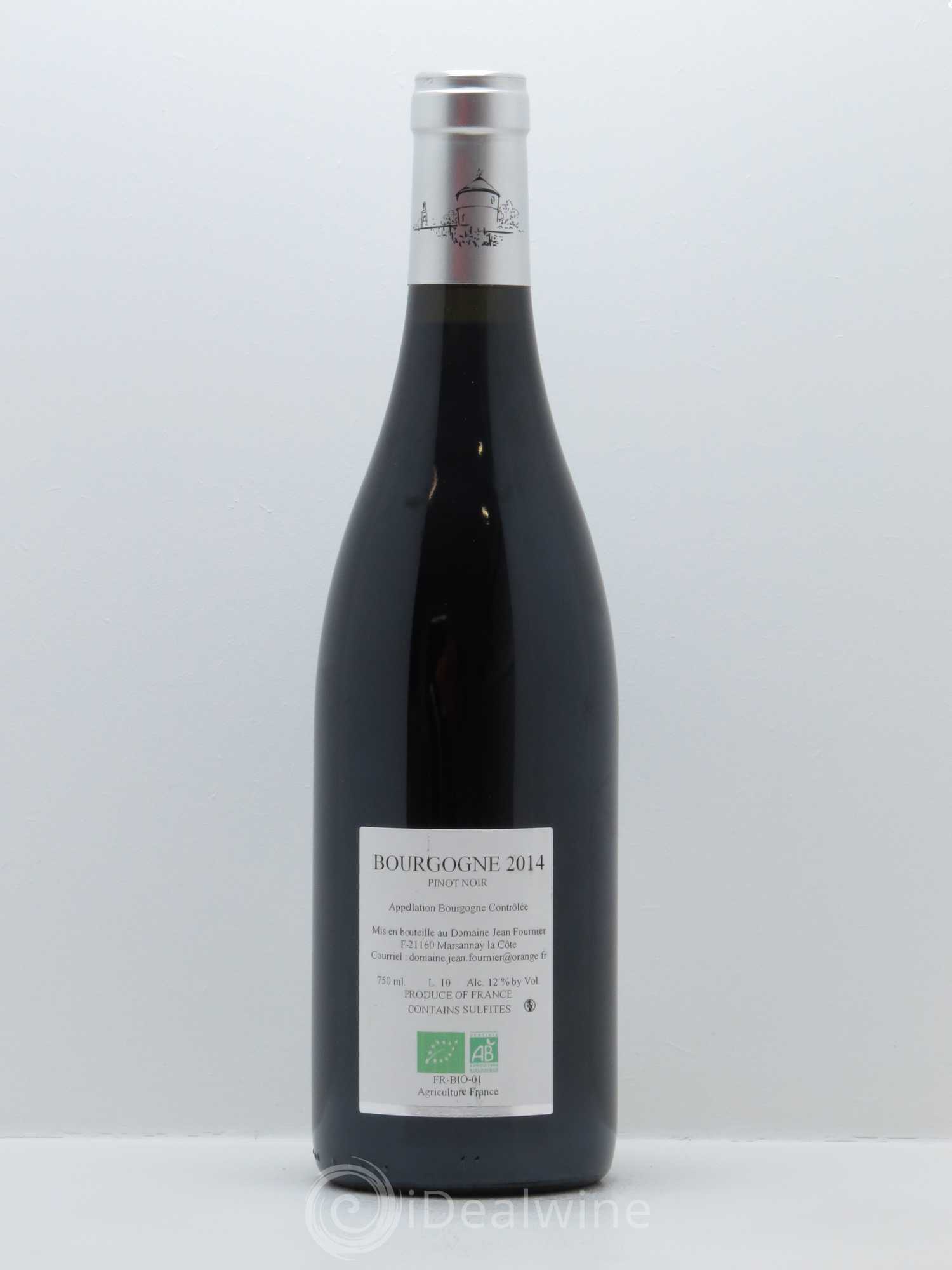 Bourgogne Jean Fournier (Domaine) 2014 - Lot de 1 bouteille - 1