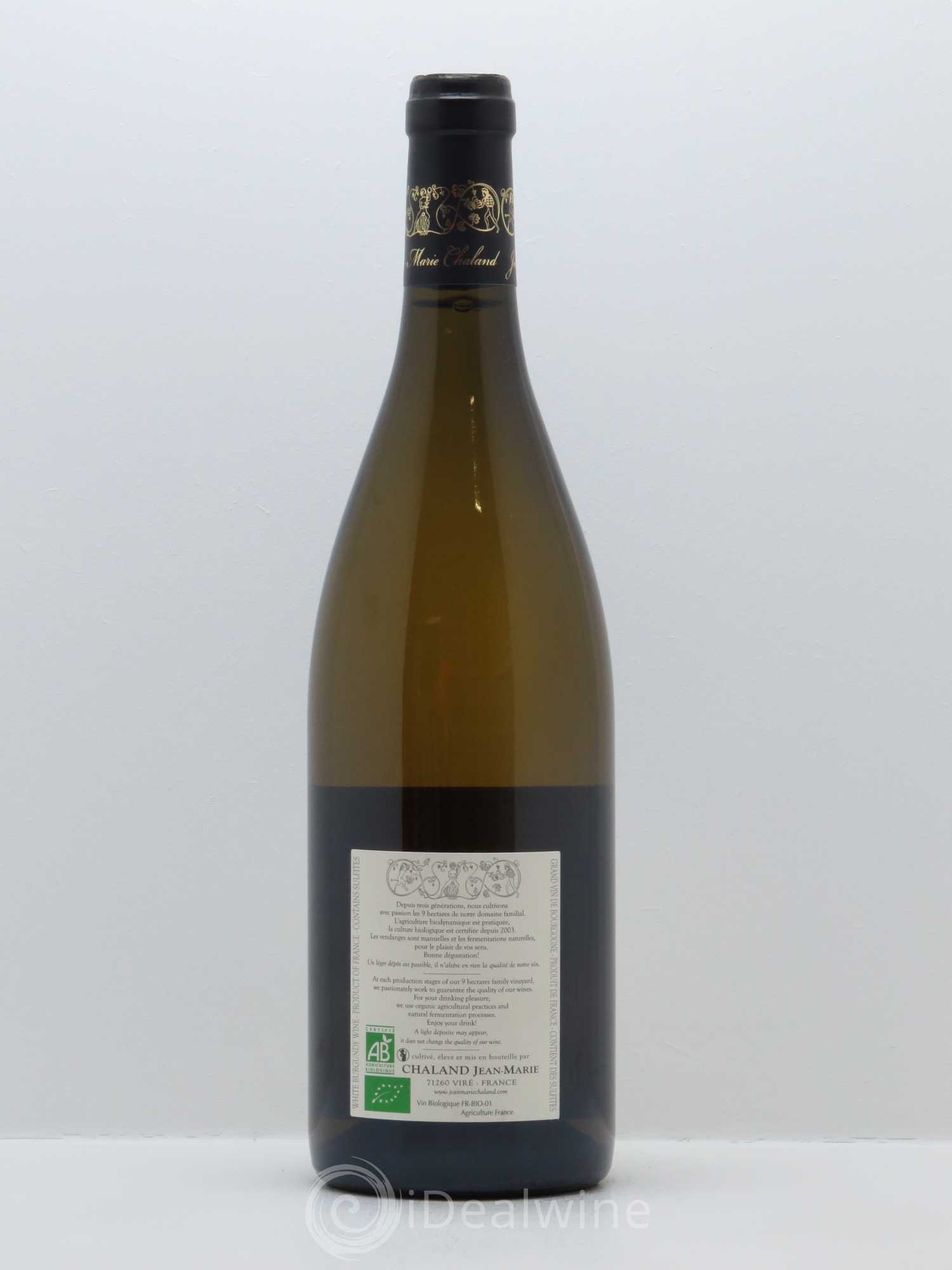 Mâcon Les Tilles Sainte-Barbe (Domaine) 2015 - Lot de 1 bouteille - 1