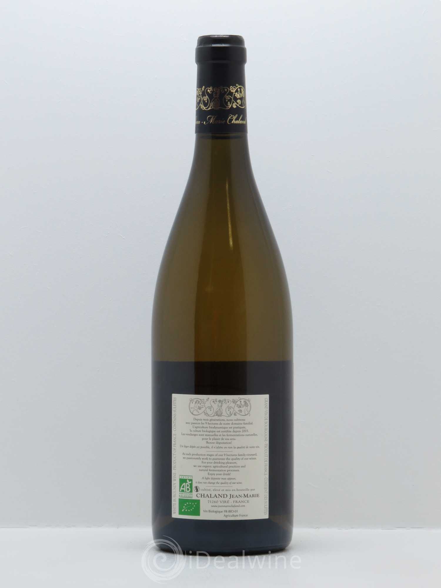 Viré-Clessé Chazelle Sainte-Barbe (Domaine) 2015 - Lot de 1 bouteille - 1