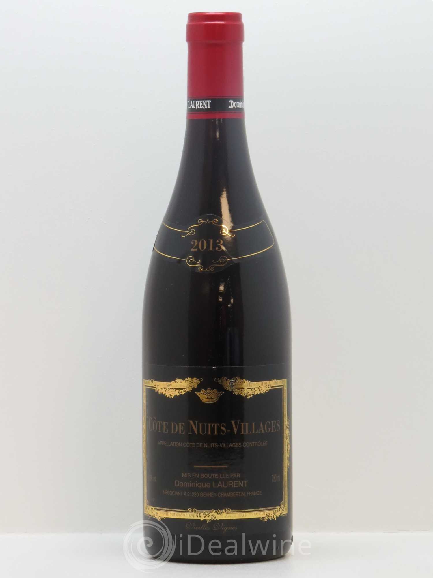 Côte de Nuits-Villages Vieilles vignes Dominique Laurent 2013 - Lot de 1 bouteille - 0