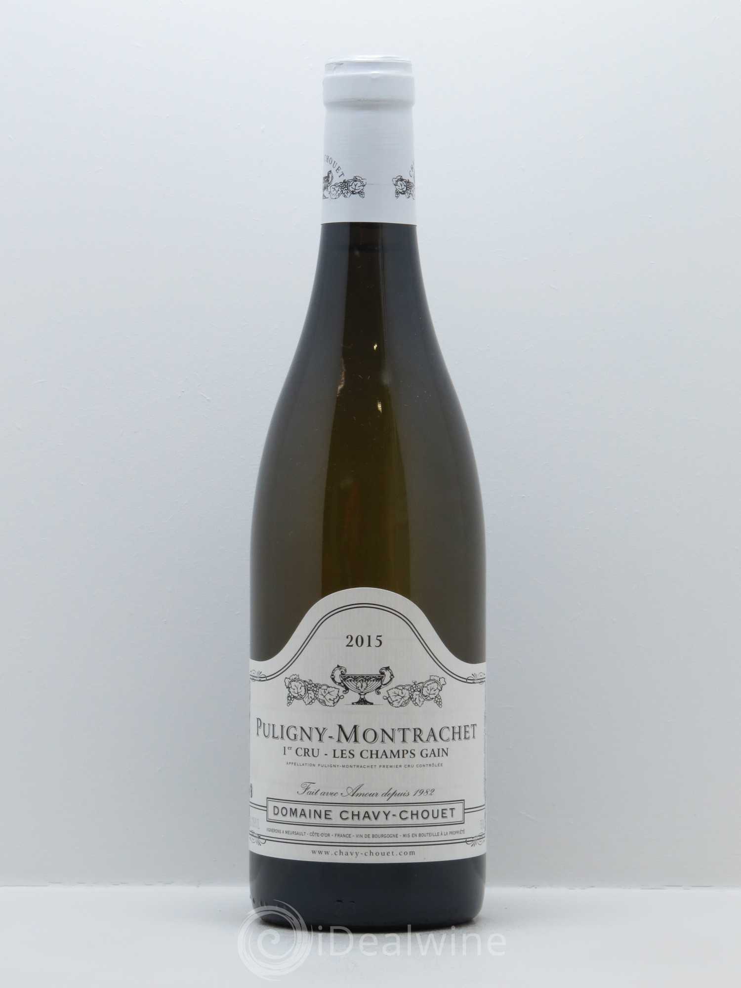 Puligny-Montrachet 1er Cru Les Champgains Chavy-Chouet 2015 - Lot de 1 bouteille - 0