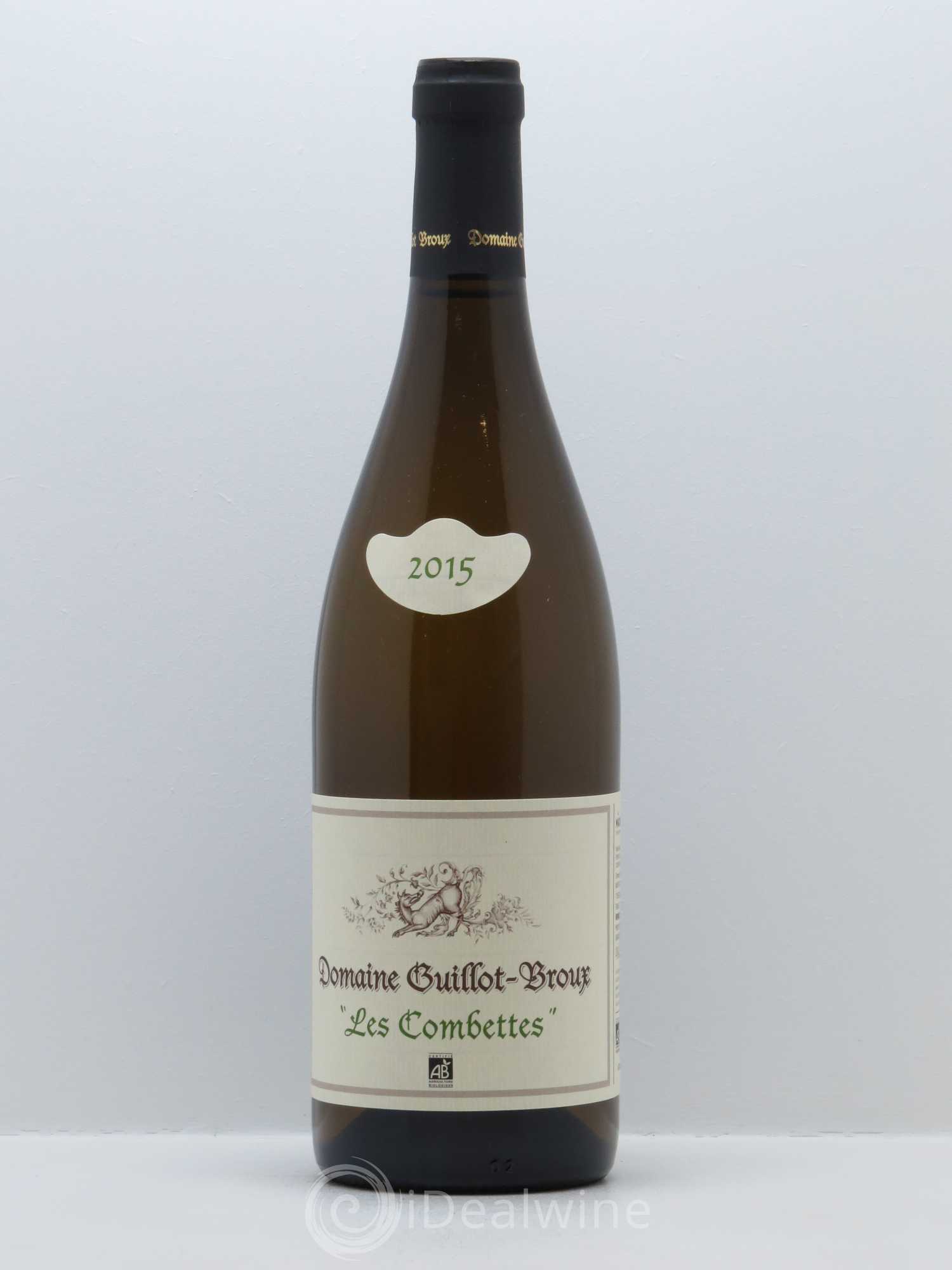 Mâcon Les Combettes Guillot-Broux (Domaine) 2015 - Lot de 1 bouteille - 0