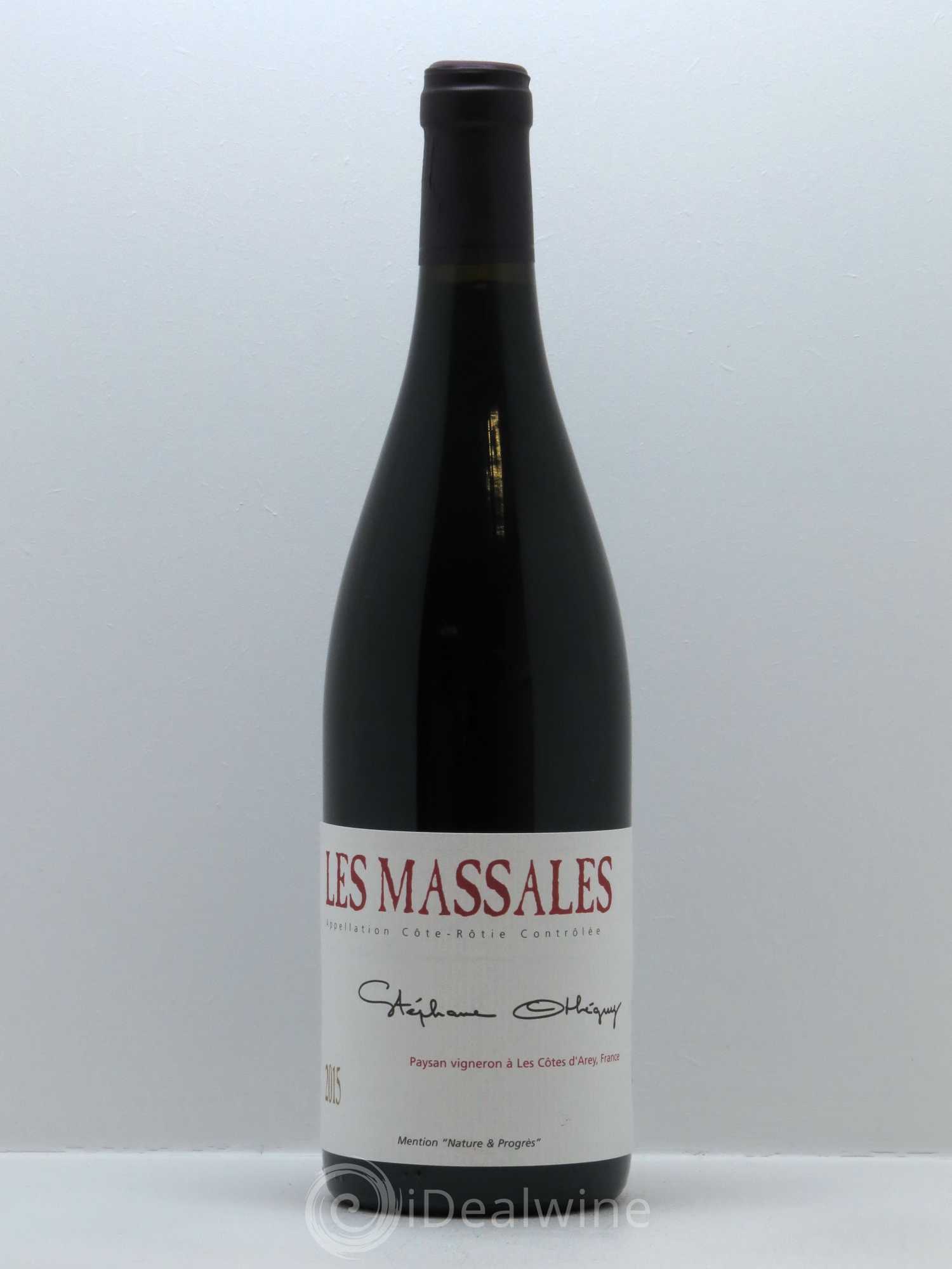 Côte-Rôtie Les Massales Stéphane Othéguy 2015 - Lot de 1 bouteille - 0
