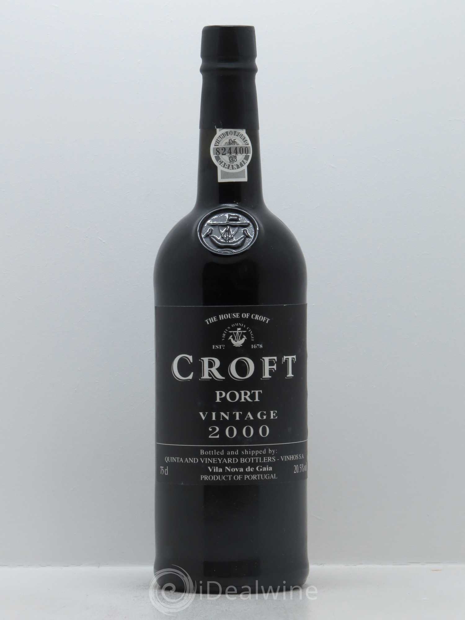 Porto Croft The Fladgate Partnership 2000 - Posten von 1 Flasche - 0