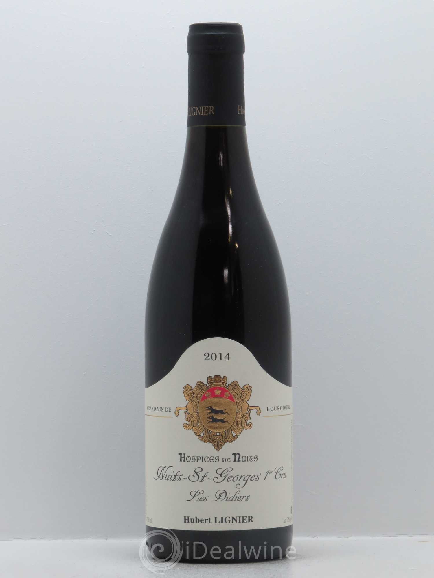 Nuits-Saint-Georges 1er Cru Les Didiers Hospices de Nuits Hubert Lignier (Domaine) 2014 - Lot de 1 bouteille - 0