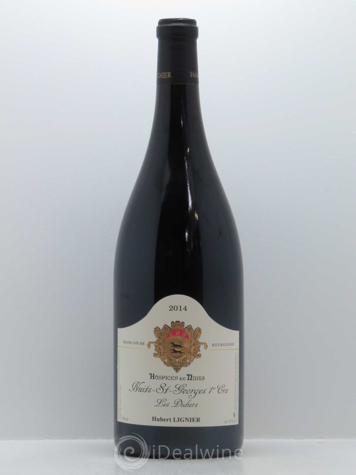 Nuits-Saint-Georges 1er Cru Les Didiers Hospices de Nuits Hubert Lignier (Domaine) 2014 - Lot de 1 magnum - 0