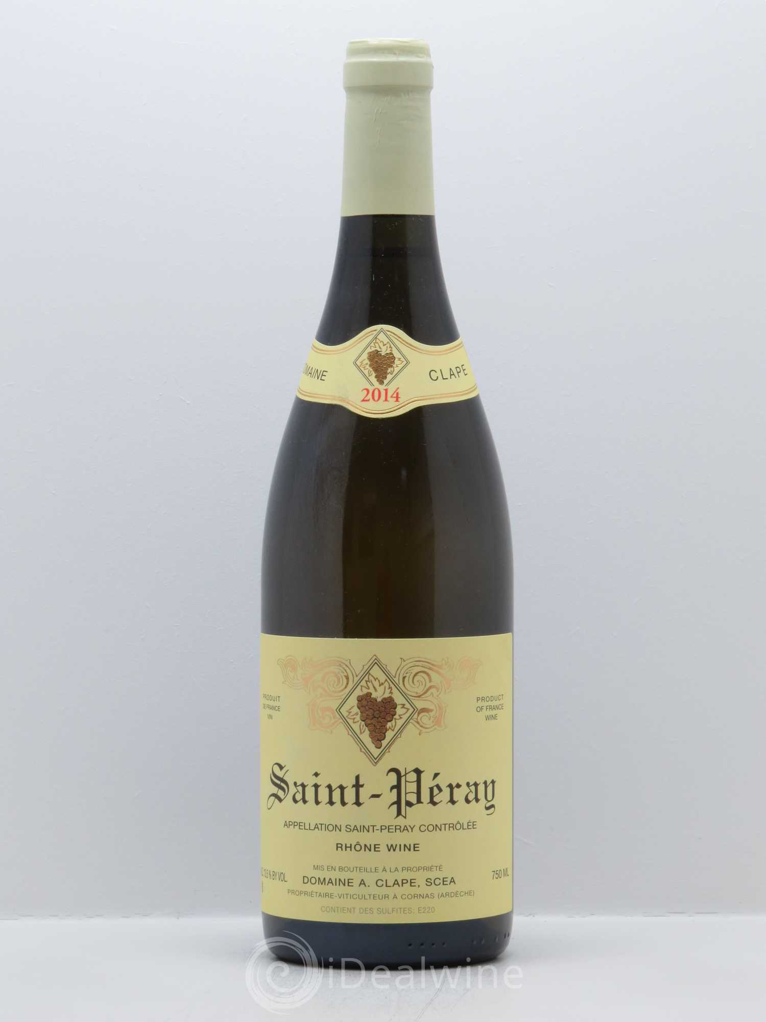 Saint-Péray Auguste Clape 2014 - Lot de 1 bouteille - 0
