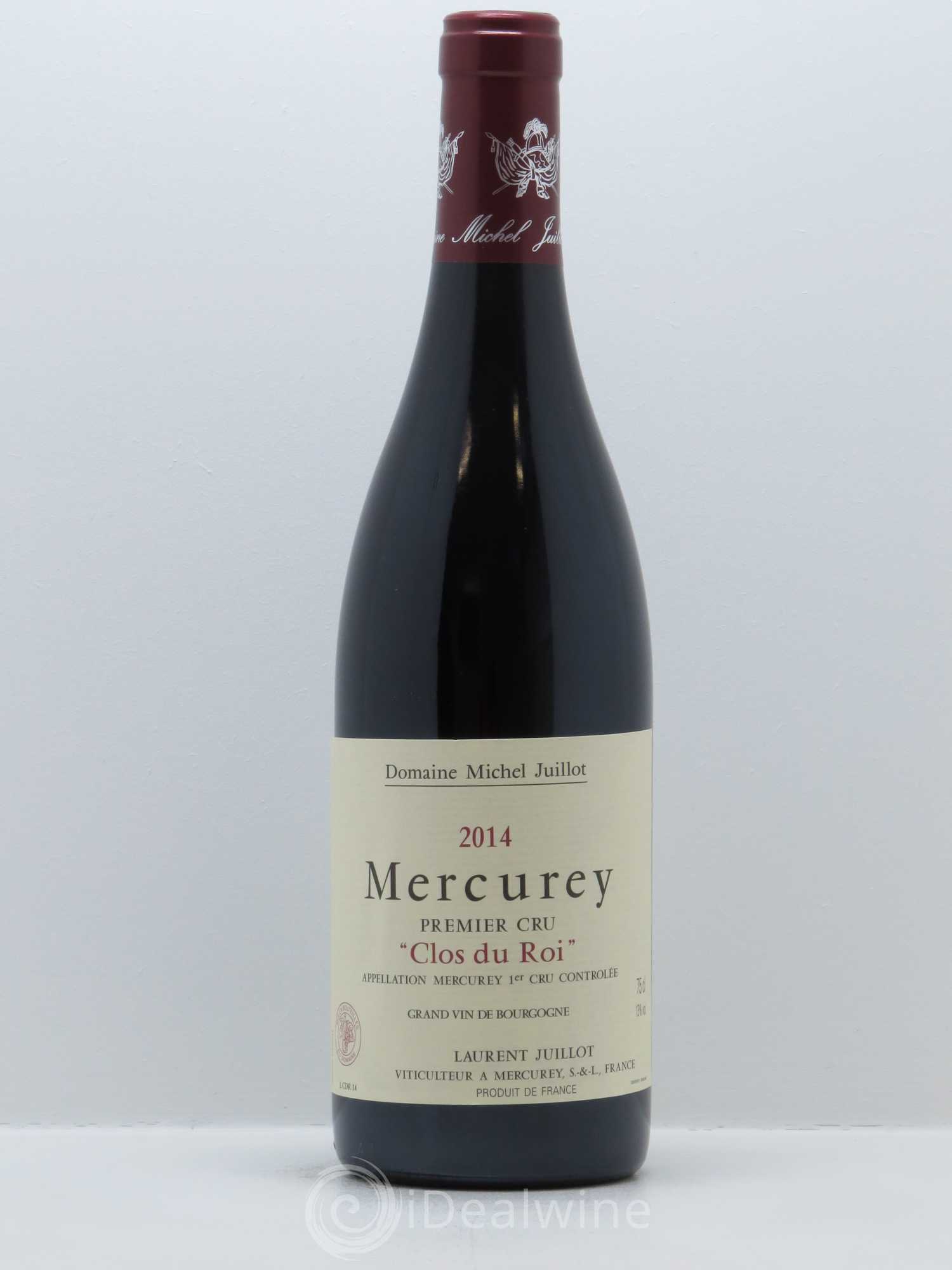 Mercurey 1er Cru Clos du Roi Michel Juillot (Domaine) 2014 - Lot de 1 bouteille - 0