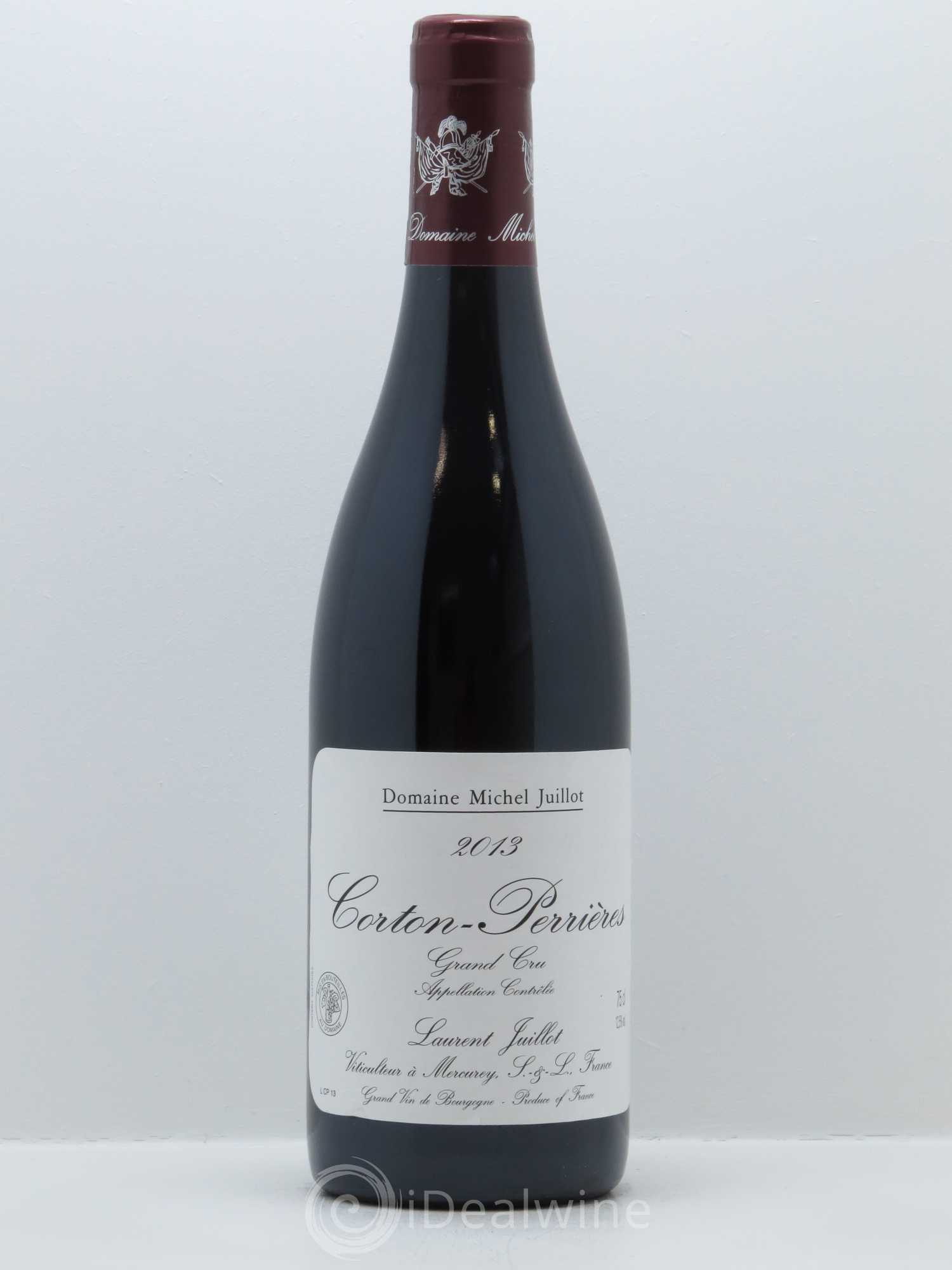 Corton-Perrières Grand Cru Michel Juillot (Domaine) 2013 - Lot de 1 bouteille - 0