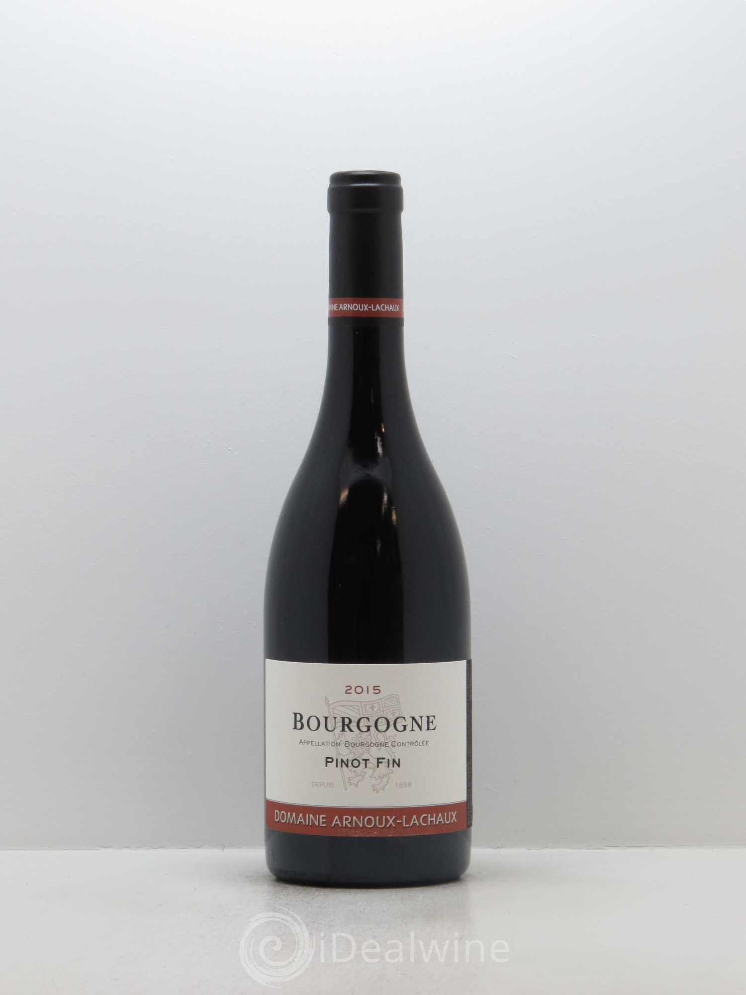 Bourgogne Pinot Fin Arnoux-Lachaux (Domaine) 2015 - Lot de 1 bouteille - 0
