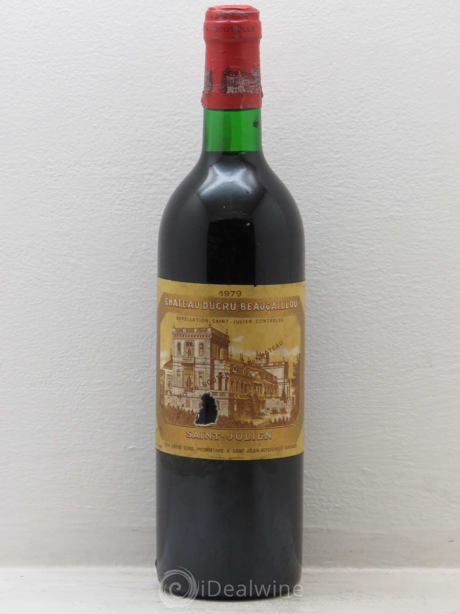 Château Ducru Beaucaillou 2ème Grand Cru Classé 1979 - Lot de 1 bouteille - 0