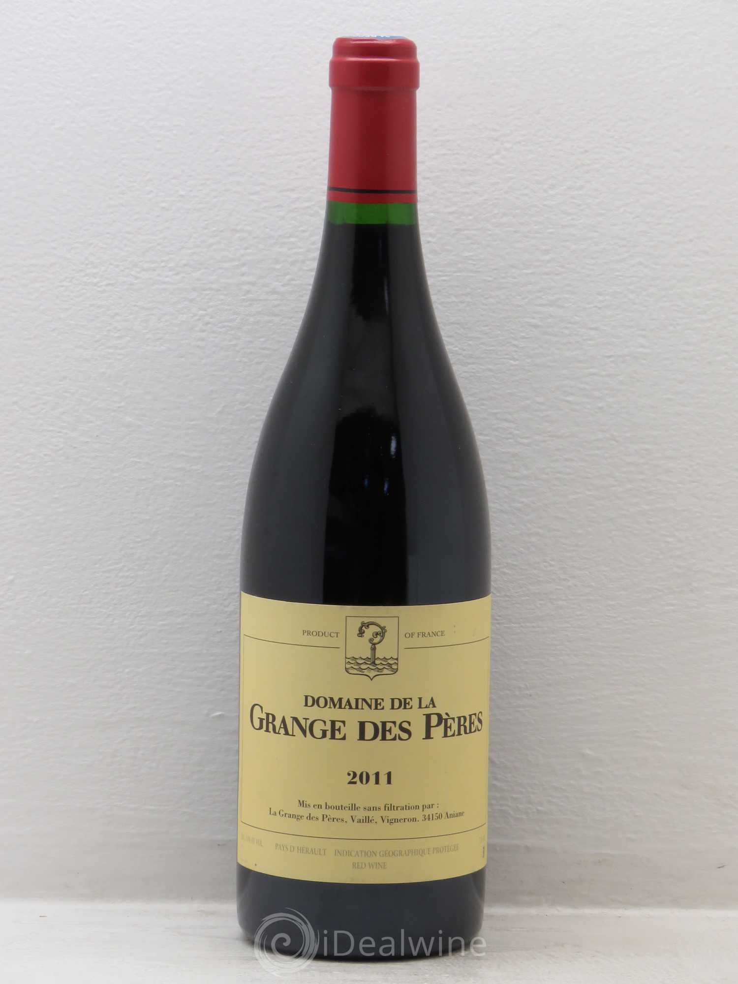Pays d'Hérault Grange des Pères Laurent Vaillé 2011 - Lot de 1 bouteille - 0