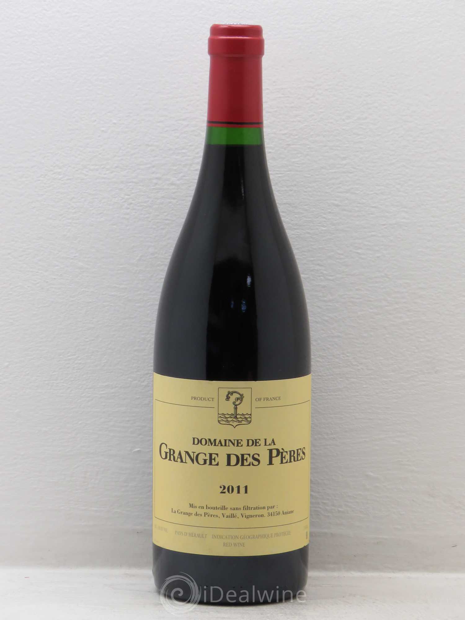 Pays d'Hérault Grange des Pères Laurent Vaillé 2011 - Lot de 1 bouteille - 0