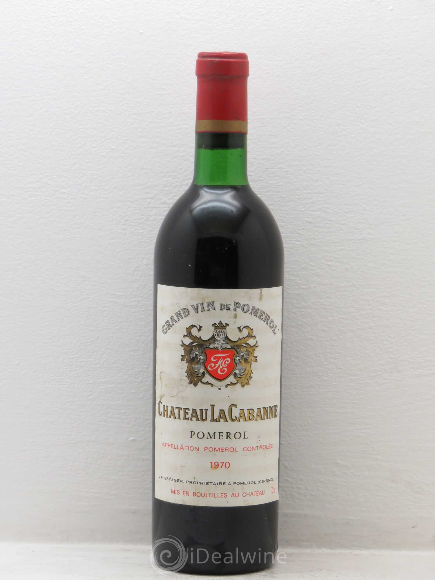 Château la Cabanne 1970 - Lot de 1 bouteille - 0