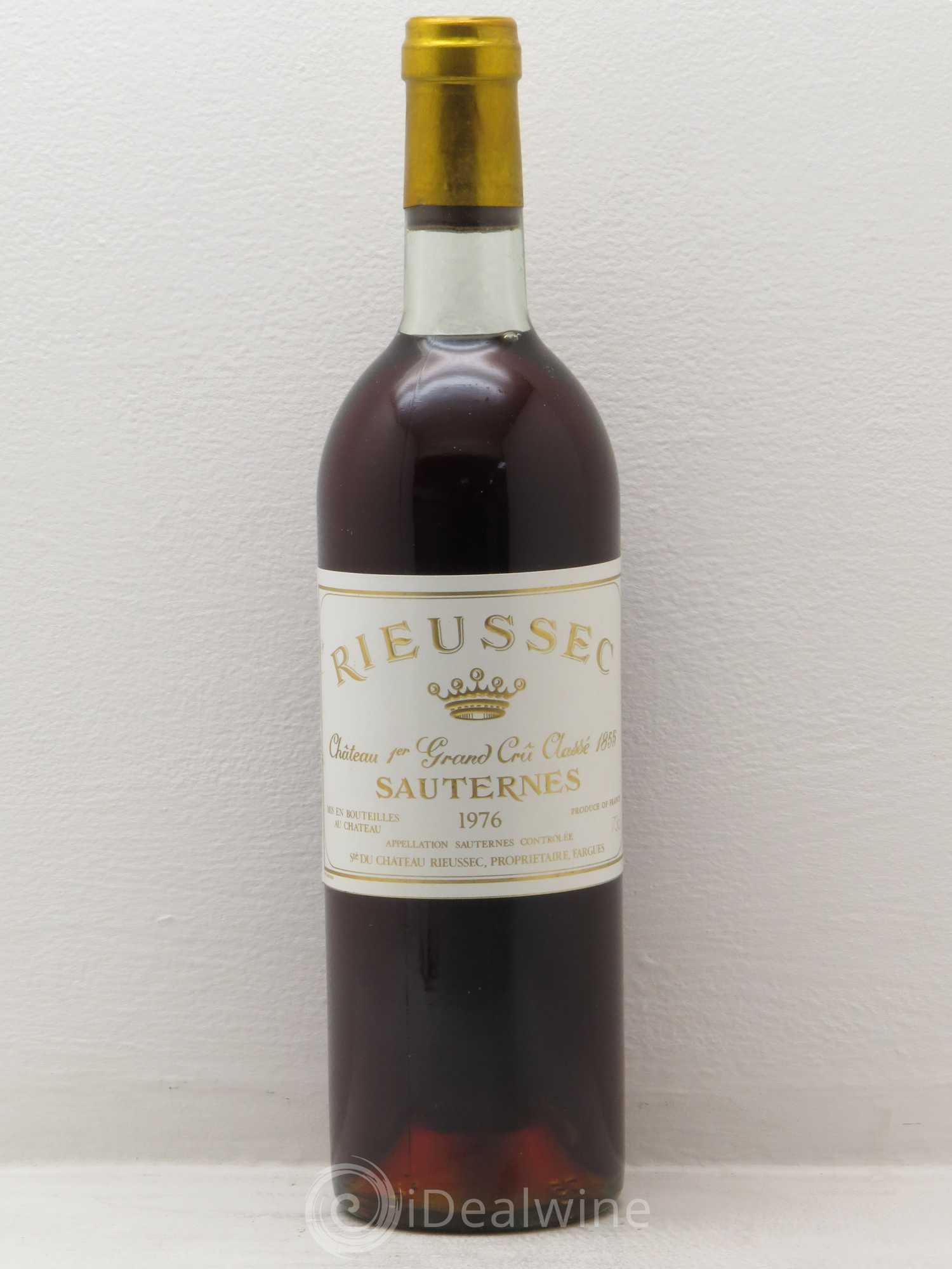 Château Rieussec 1er Grand Cru Classé 1976 - Posten von 1 Flasche - 0