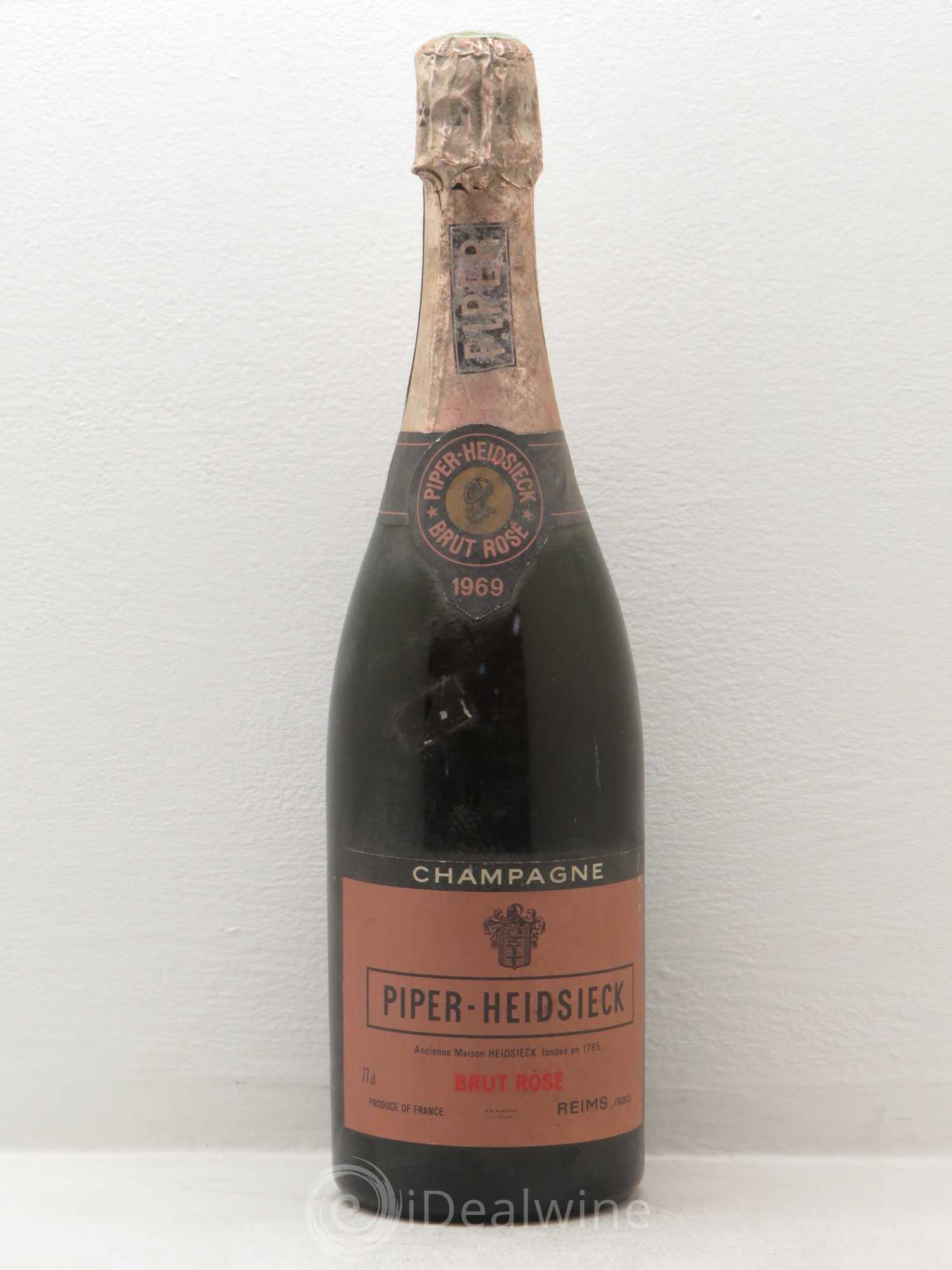 Champagne - Piper Heidsieck 1969 - Lot de 1 bouteille - 0