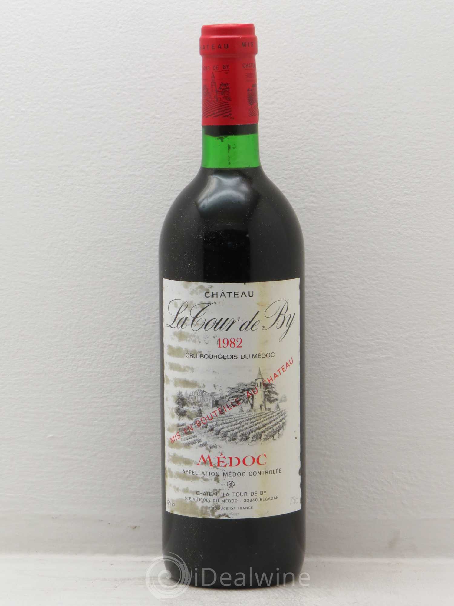 Château La Tour de By Cru Bourgeois 1982 - Lot de 6 bouteilles - 0