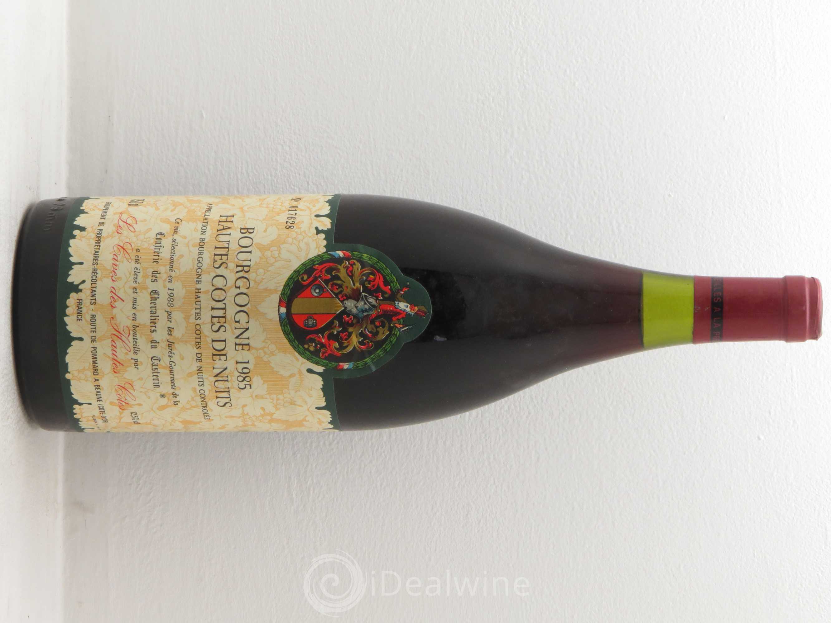 Hautes-Côtes de Nuits Les Caves des Hautes Côtes Confrérie des Chevalier de Tastevin 1985 - Posten von 1 Magnum - 0