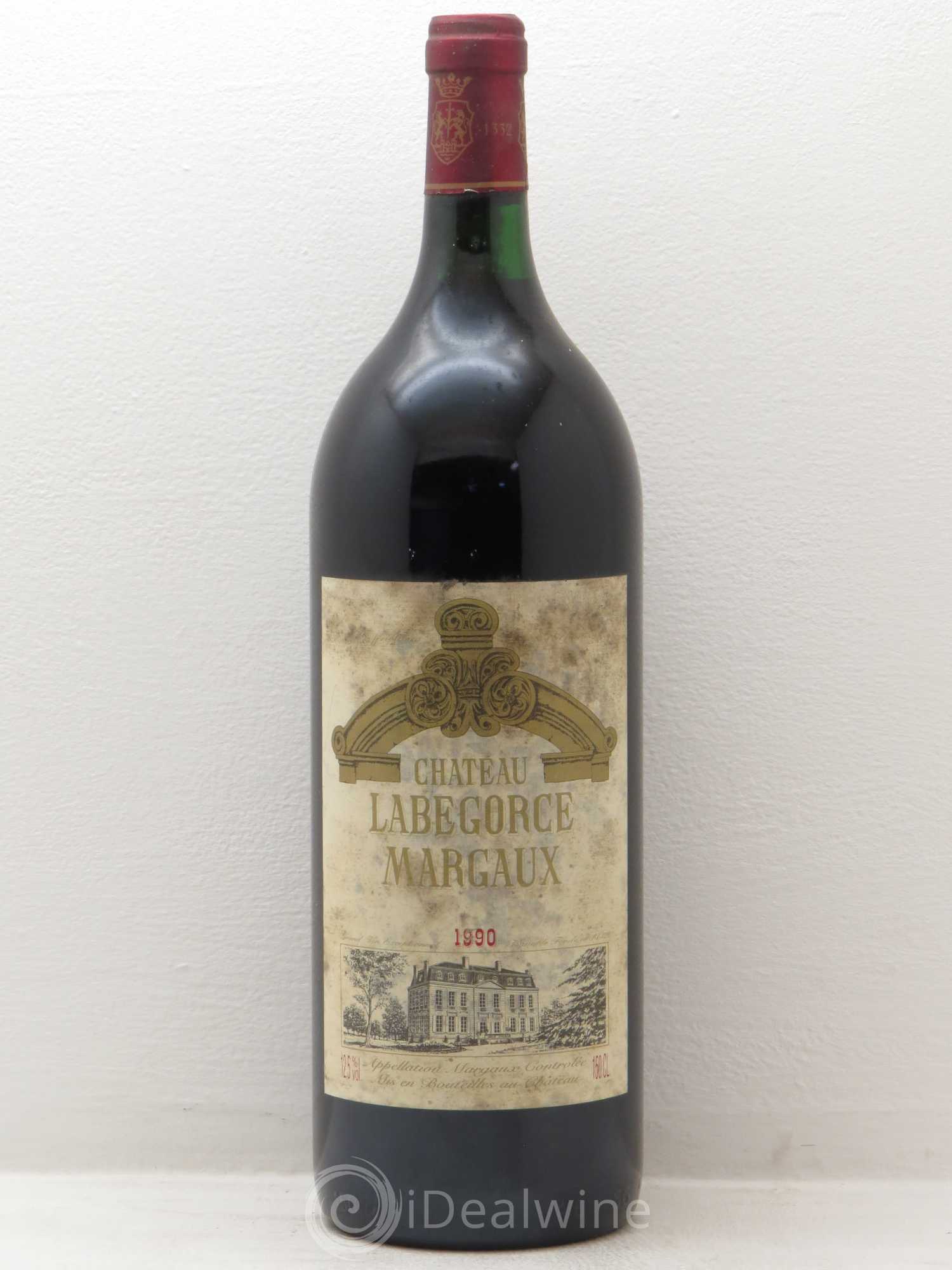 Château Labegorce Cru Bourgeois 1990 - Lot de 1 magnum - 0