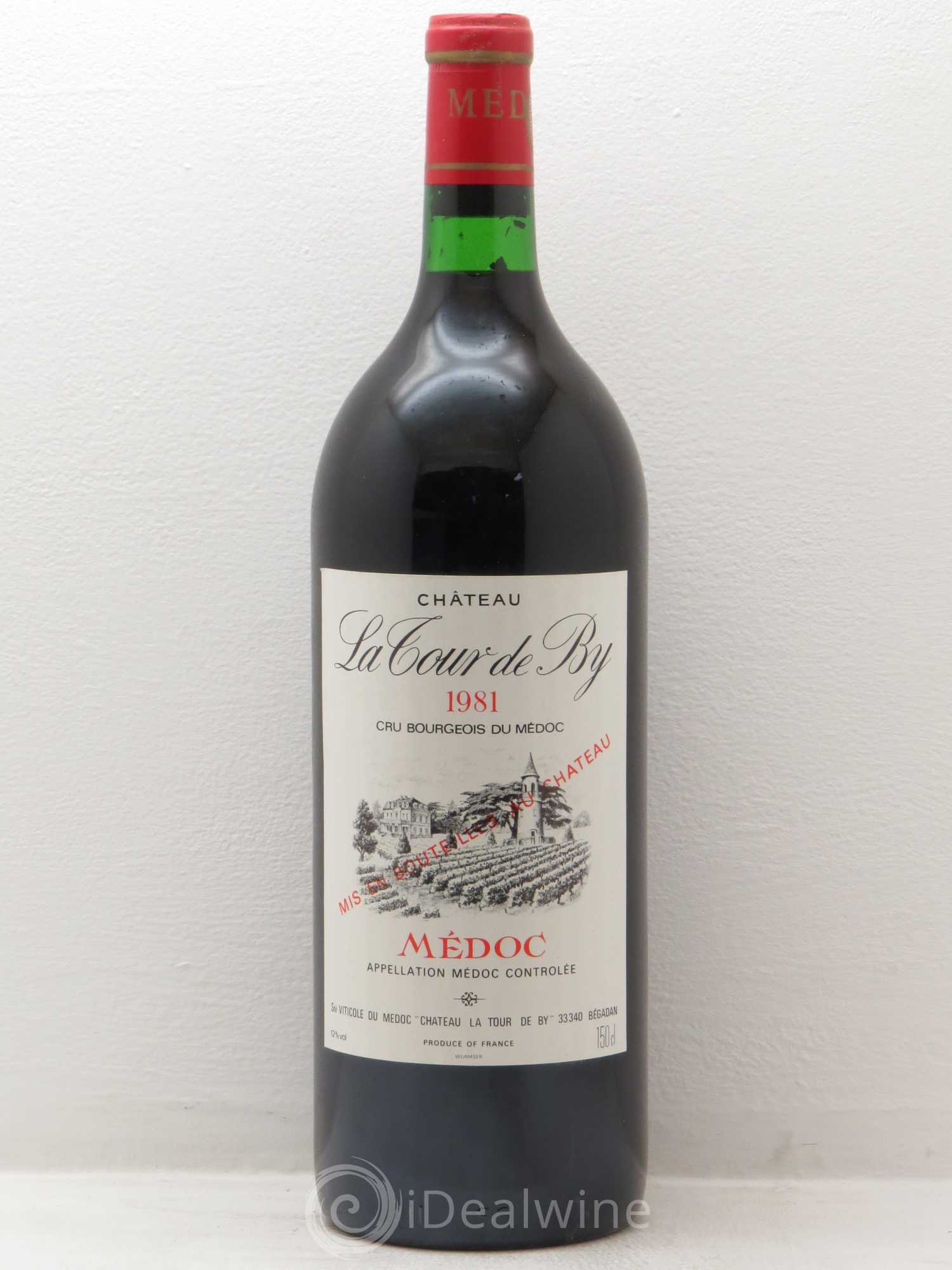 Château La Tour de By Cru Bourgeois 1981 - Lot de 1 magnum - 0
