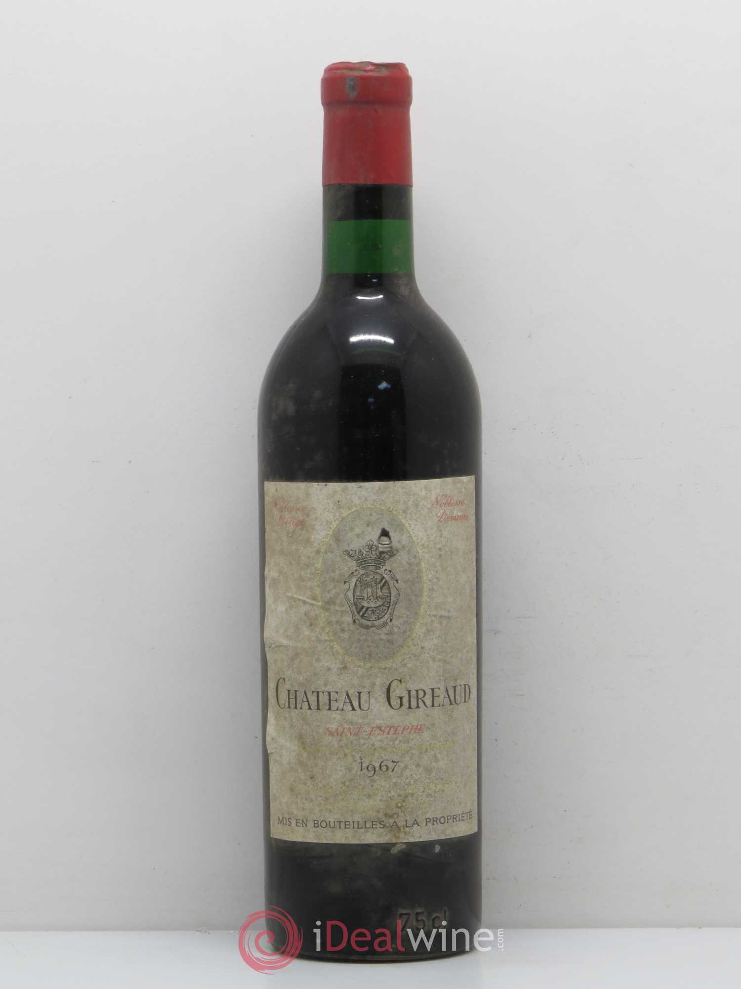 Saint-Estèphe Château Gireaud 1967 - Posten von 1 Flasche - 0